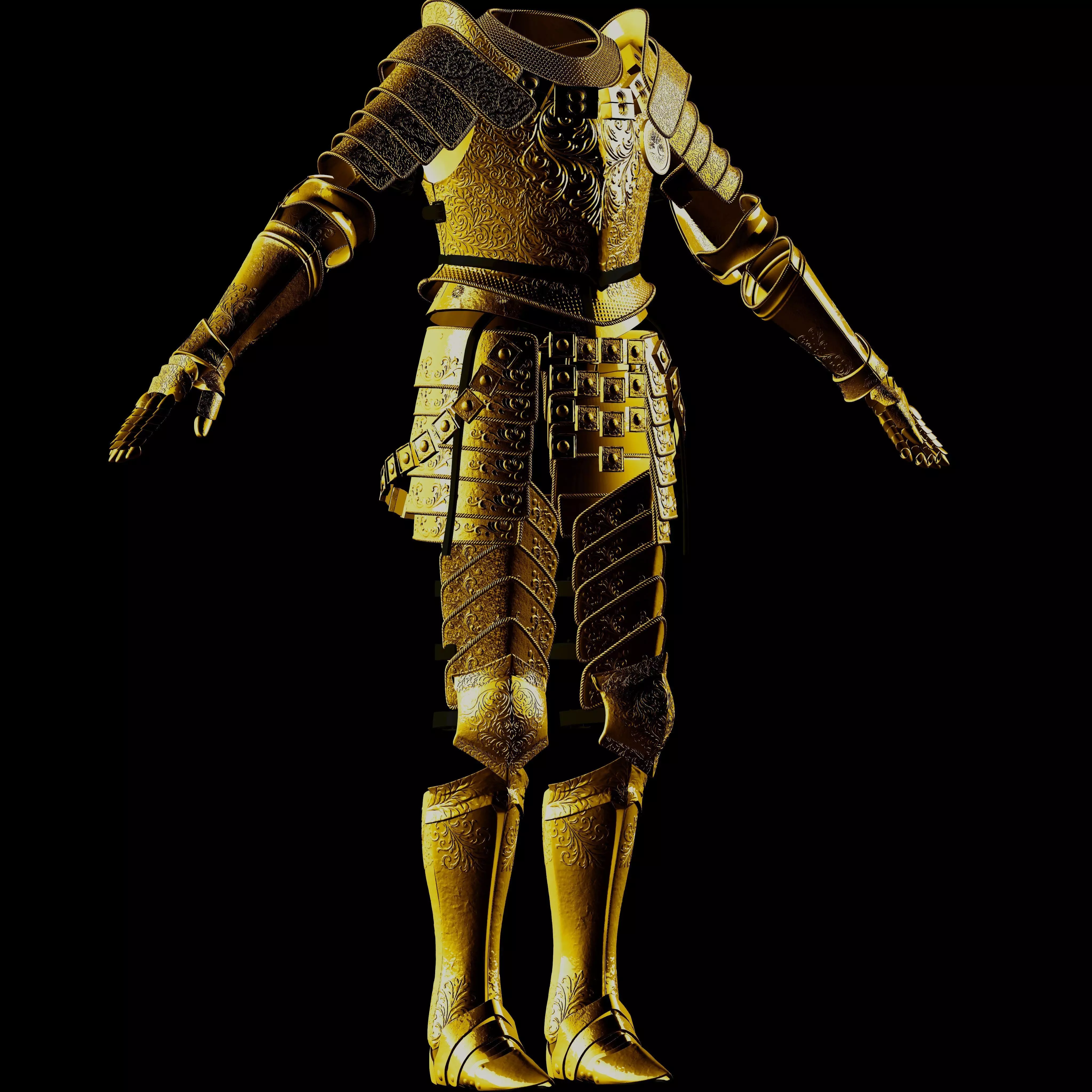 ULTIMATE CLEANROT FULL ARMOR - ELDEN RING FAN ART REPLICA STL  3D print model_30