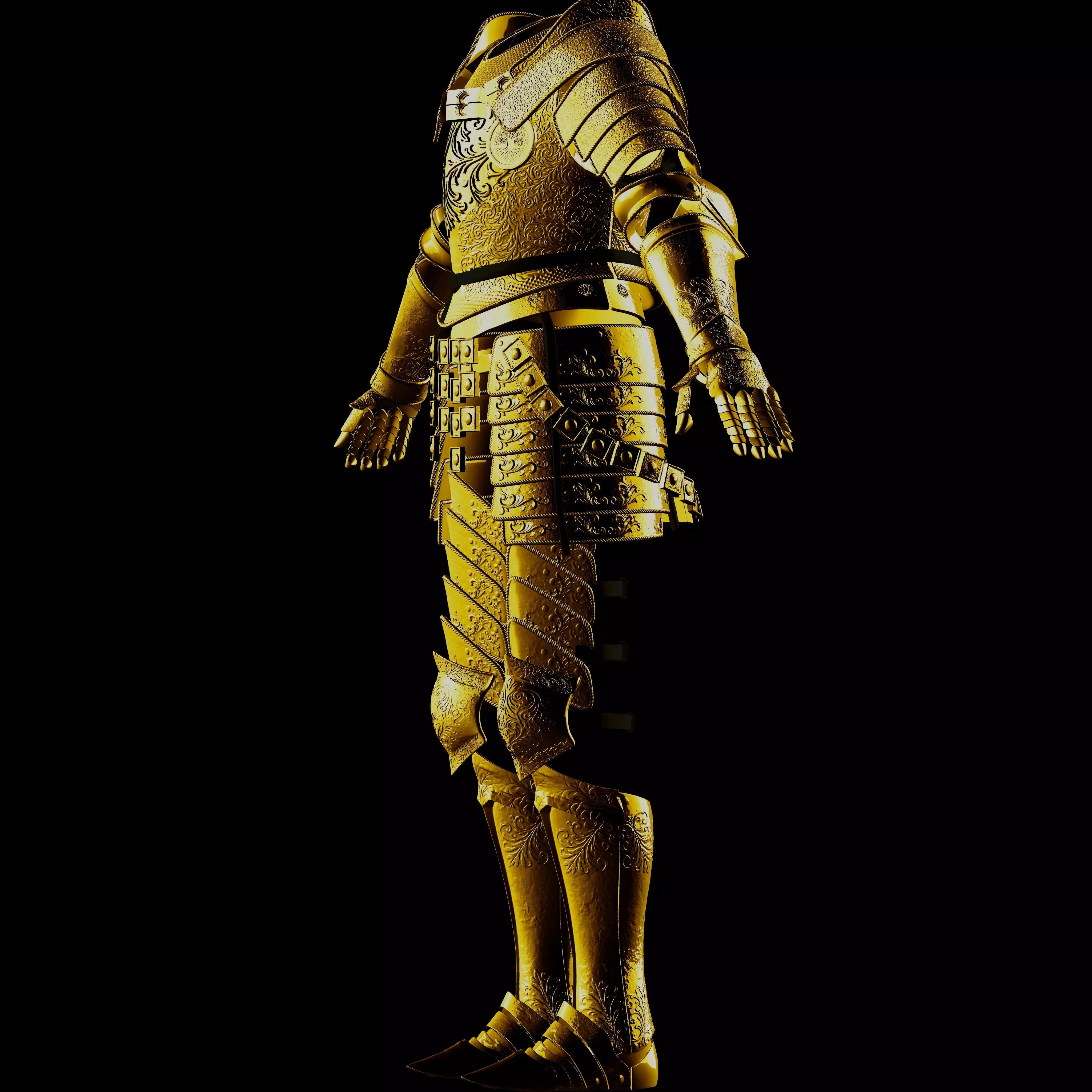 ULTIMATE CLEANROT FULL ARMOR - ELDEN RING FAN ART REPLICA STL  3D print model_36