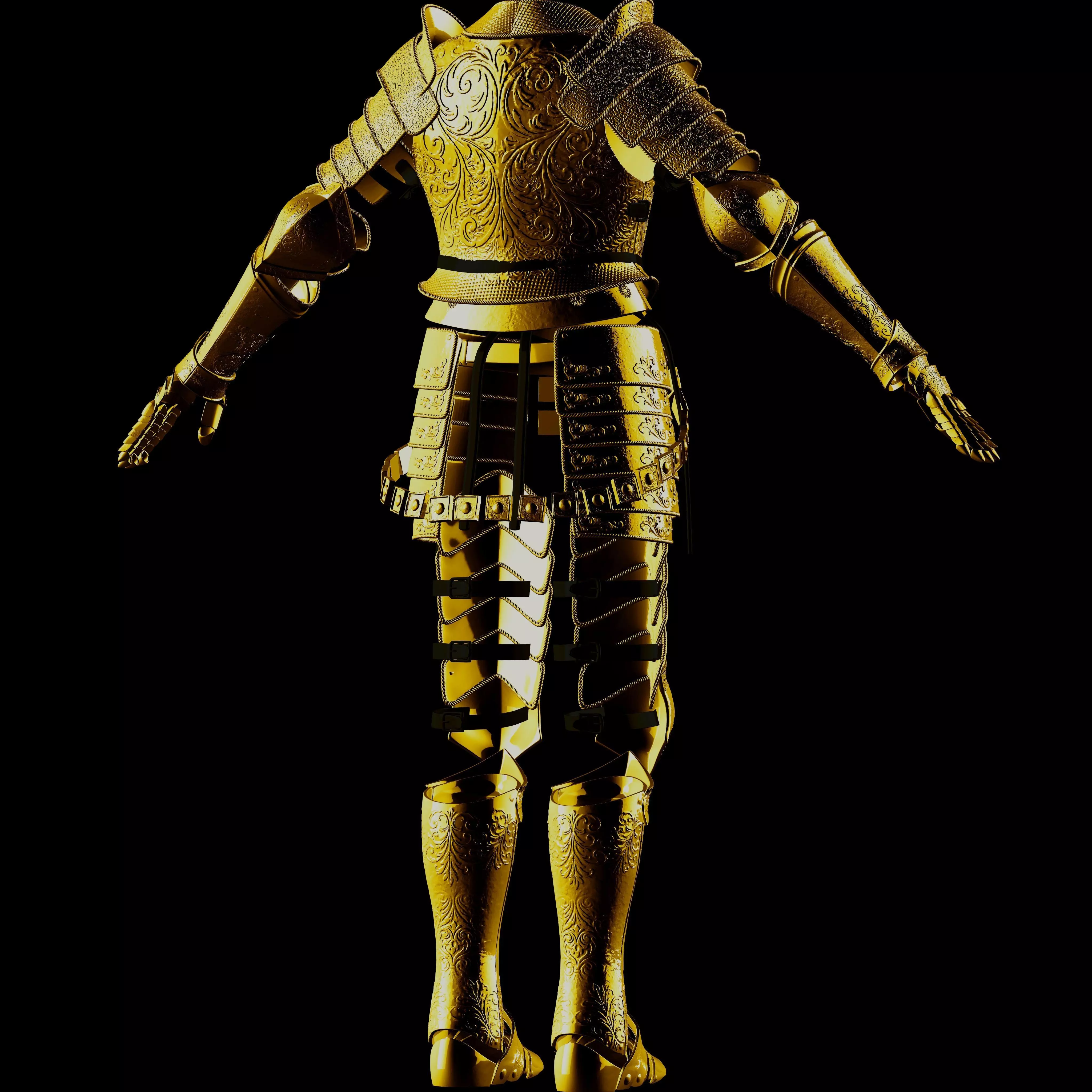 ULTIMATE CLEANROT FULL ARMOR - ELDEN RING FAN ART REPLICA STL  3D print model_16