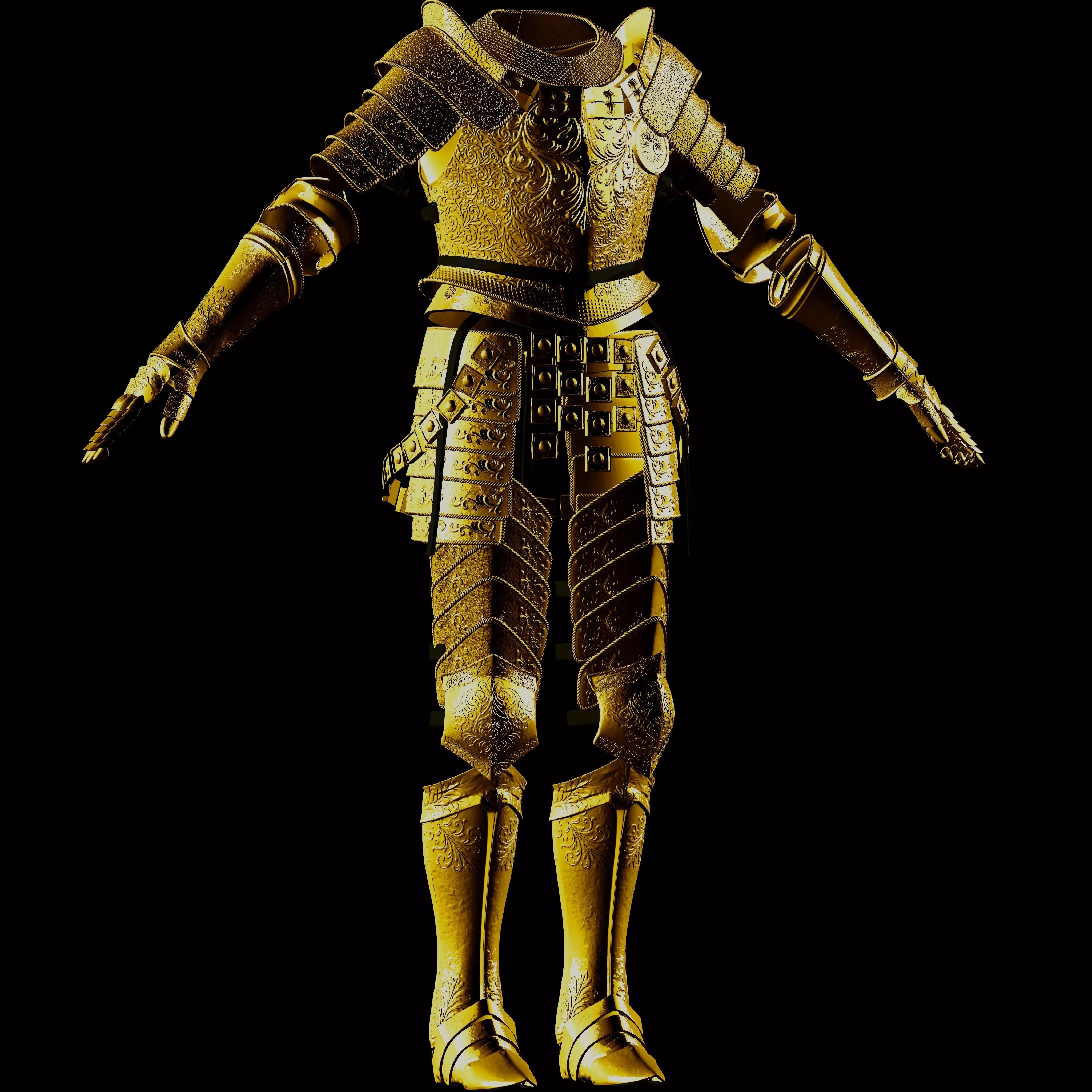 ULTIMATE CLEANROT FULL ARMOR - ELDEN RING FAN ART REPLICA STL  3D print model_9