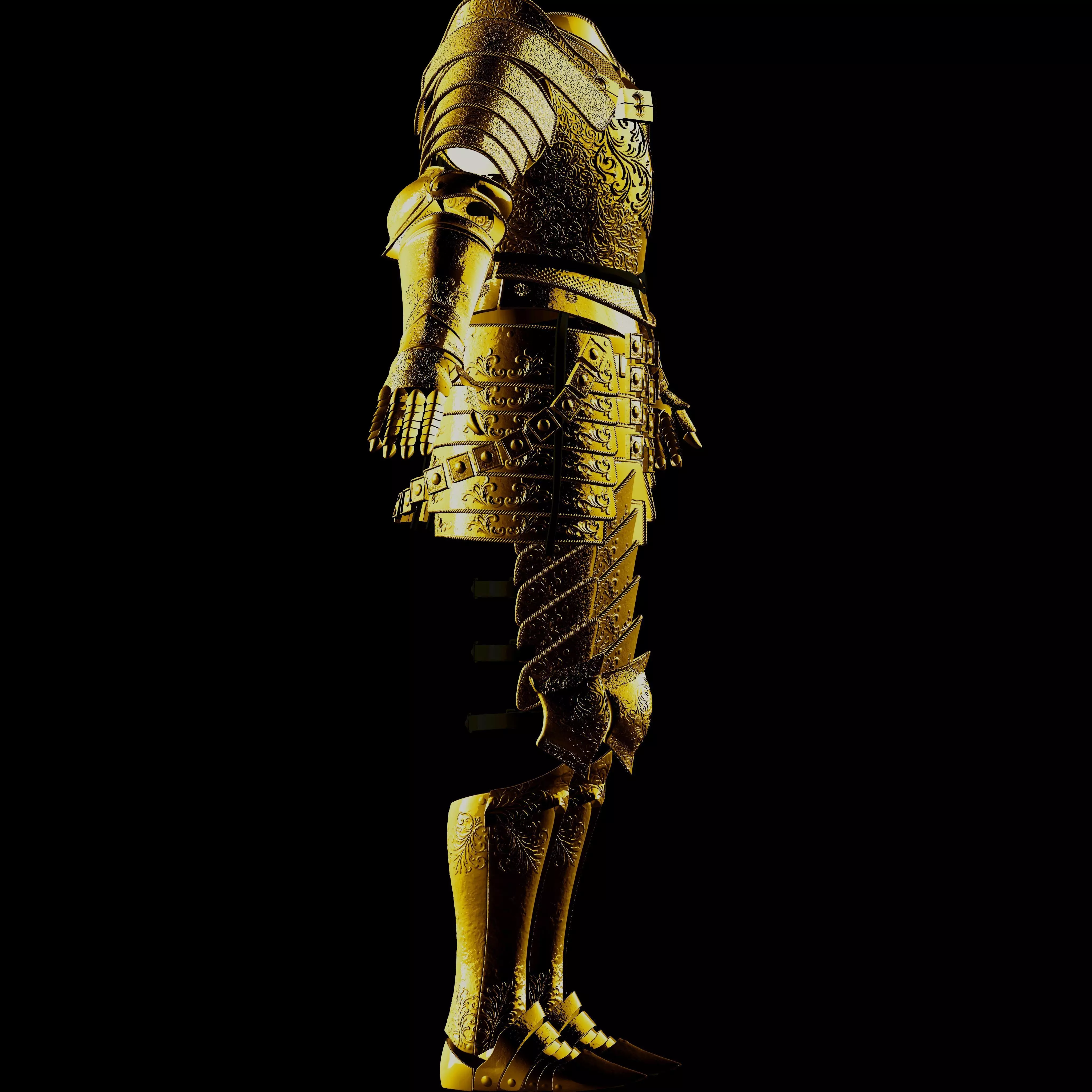 ULTIMATE CLEANROT FULL ARMOR - ELDEN RING FAN ART REPLICA STL  3D print model_27