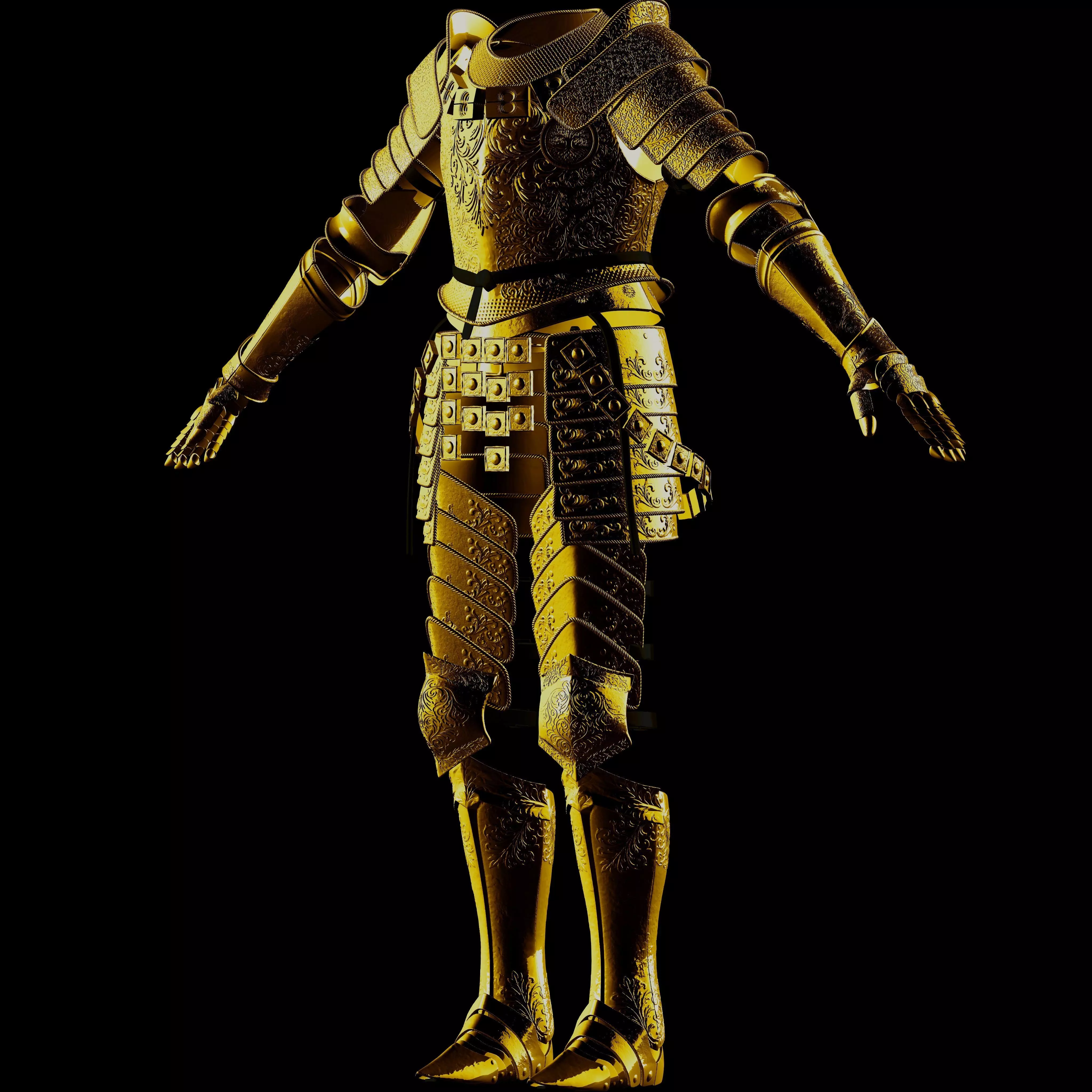 ULTIMATE CLEANROT FULL ARMOR - ELDEN RING FAN ART REPLICA STL  3D print model_39