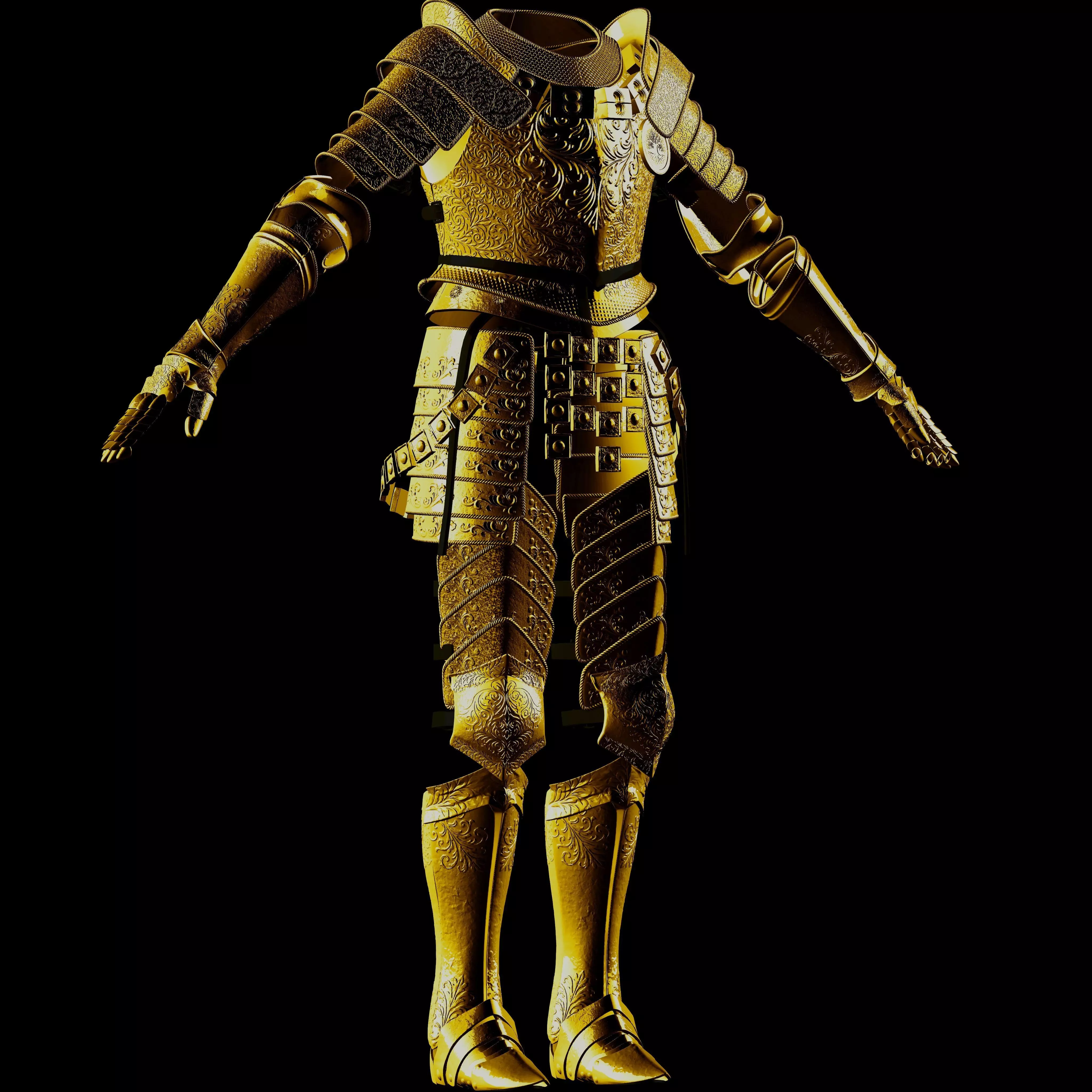 ULTIMATE CLEANROT FULL ARMOR - ELDEN RING FAN ART REPLICA STL  3D print model_14