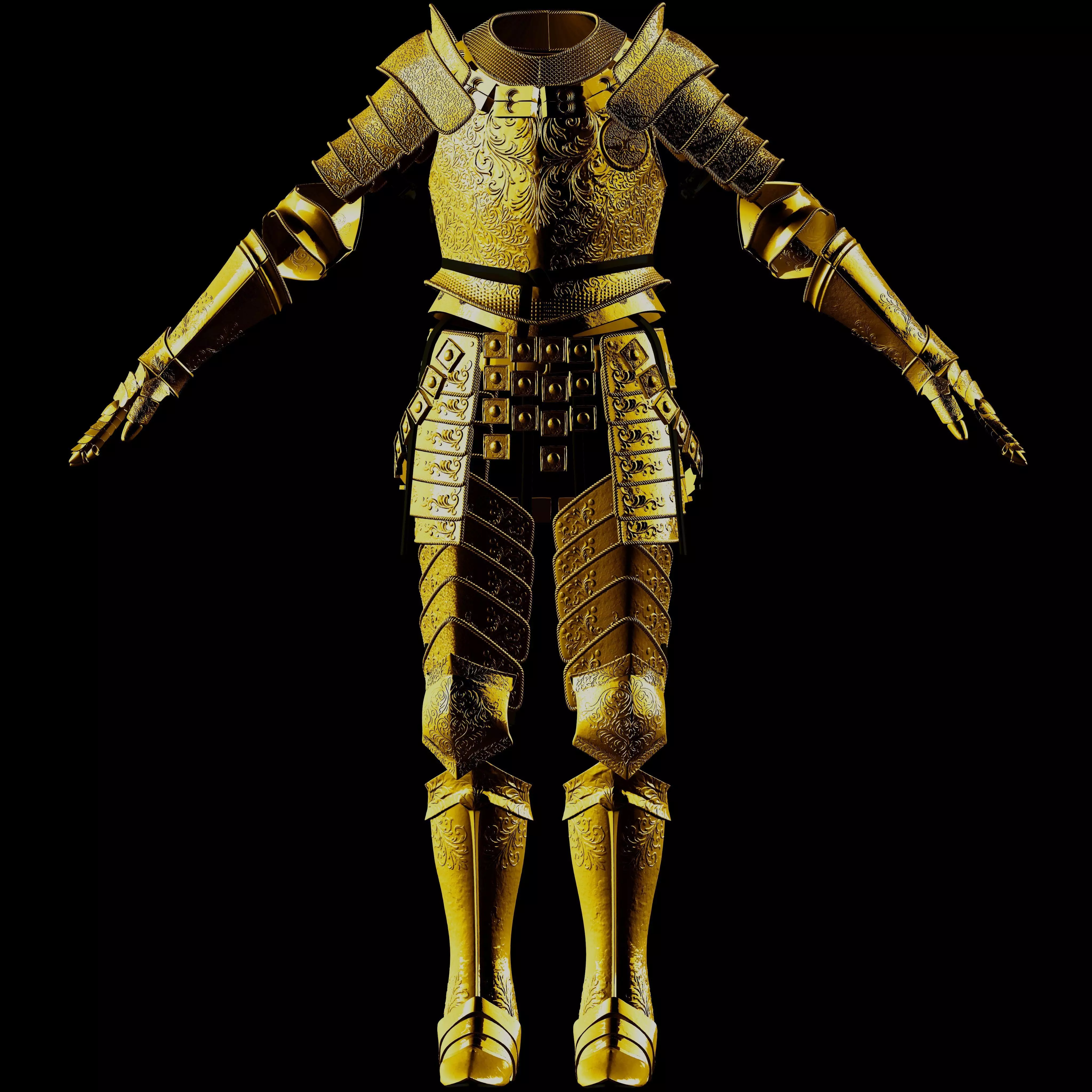 ULTIMATE CLEANROT FULL ARMOR - ELDEN RING FAN ART REPLICA STL  3D print model_41