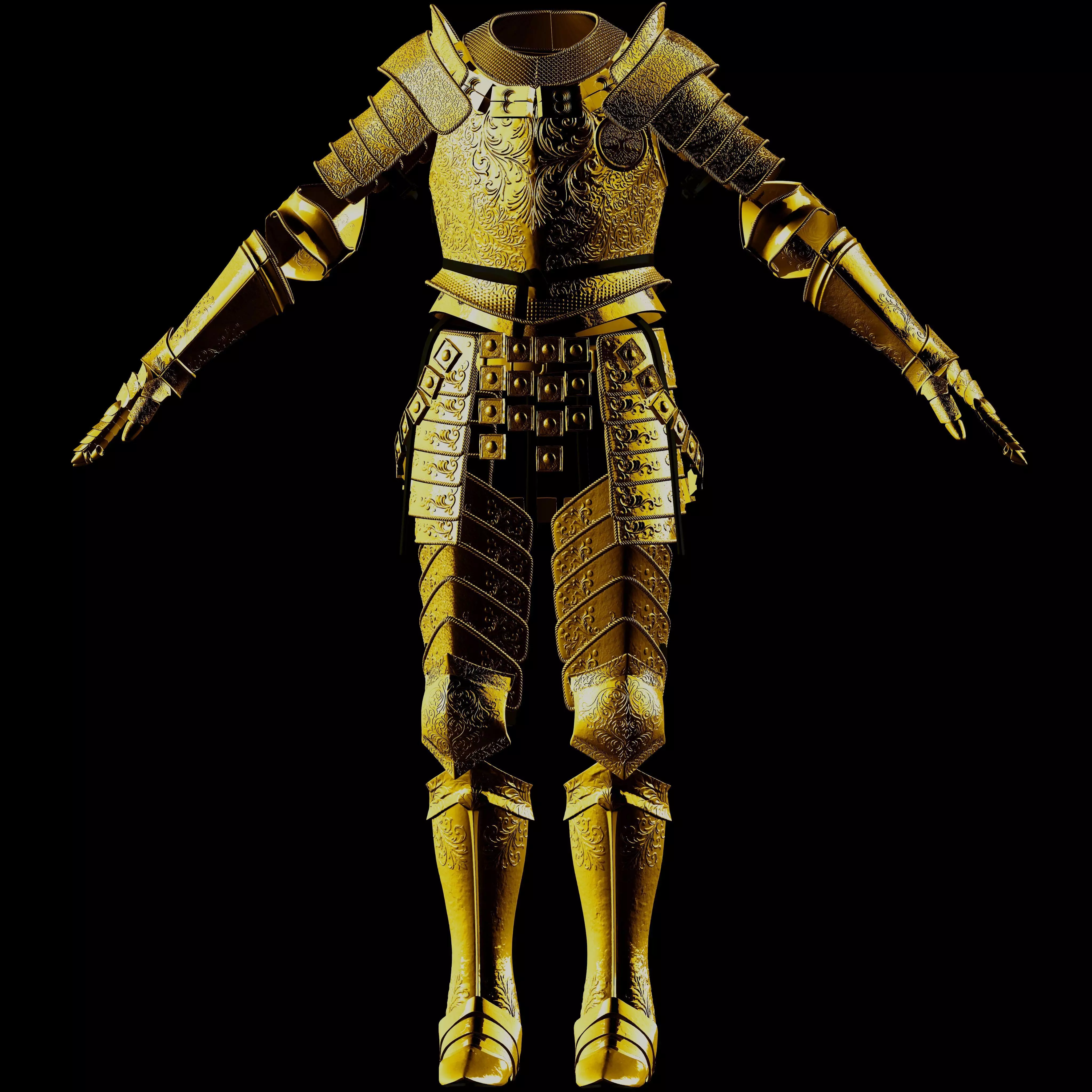 ULTIMATE CLEANROT FULL ARMOR - ELDEN RING FAN ART REPLICA STL  3D print model_21