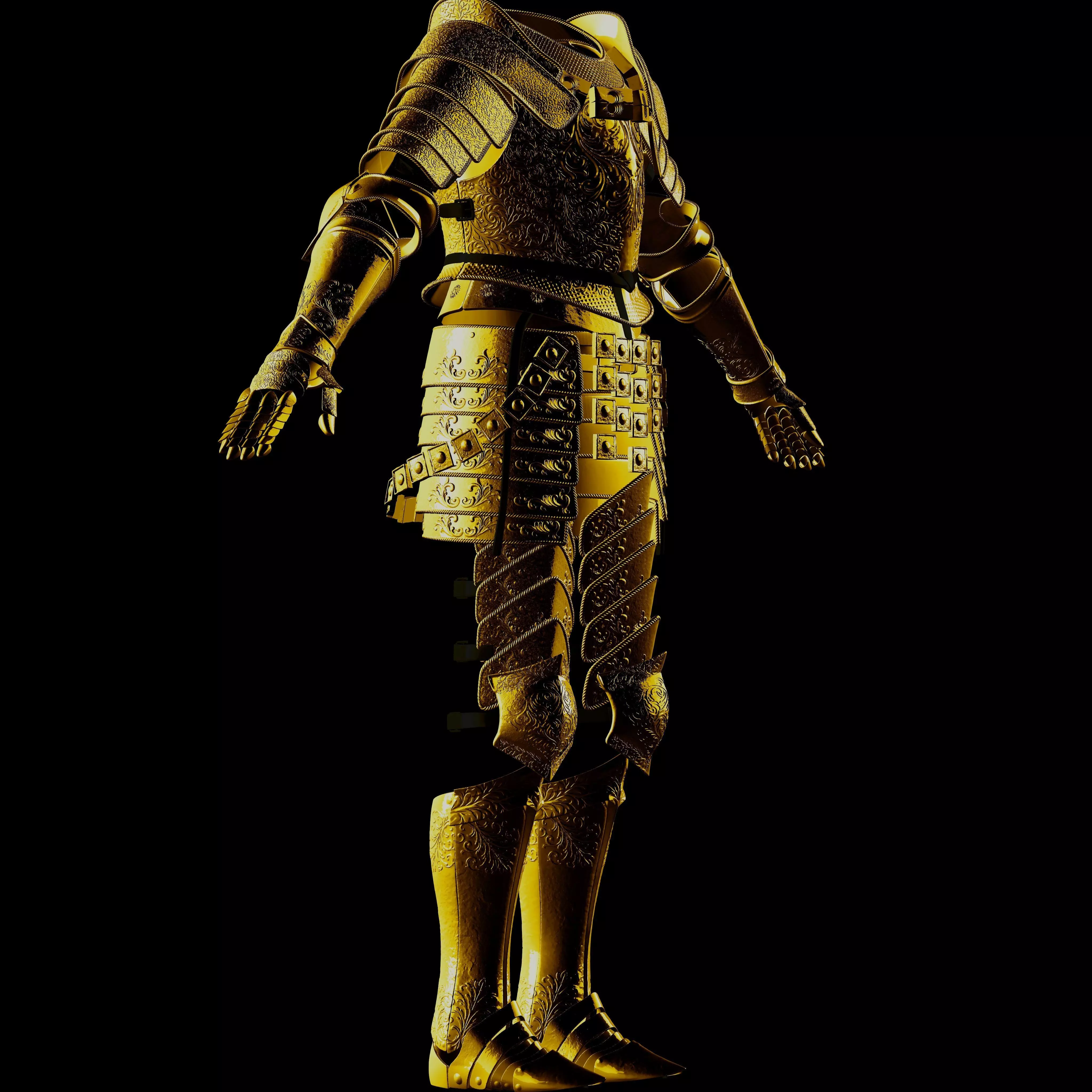 ULTIMATE CLEANROT FULL ARMOR - ELDEN RING FAN ART REPLICA STL  3D print model_20