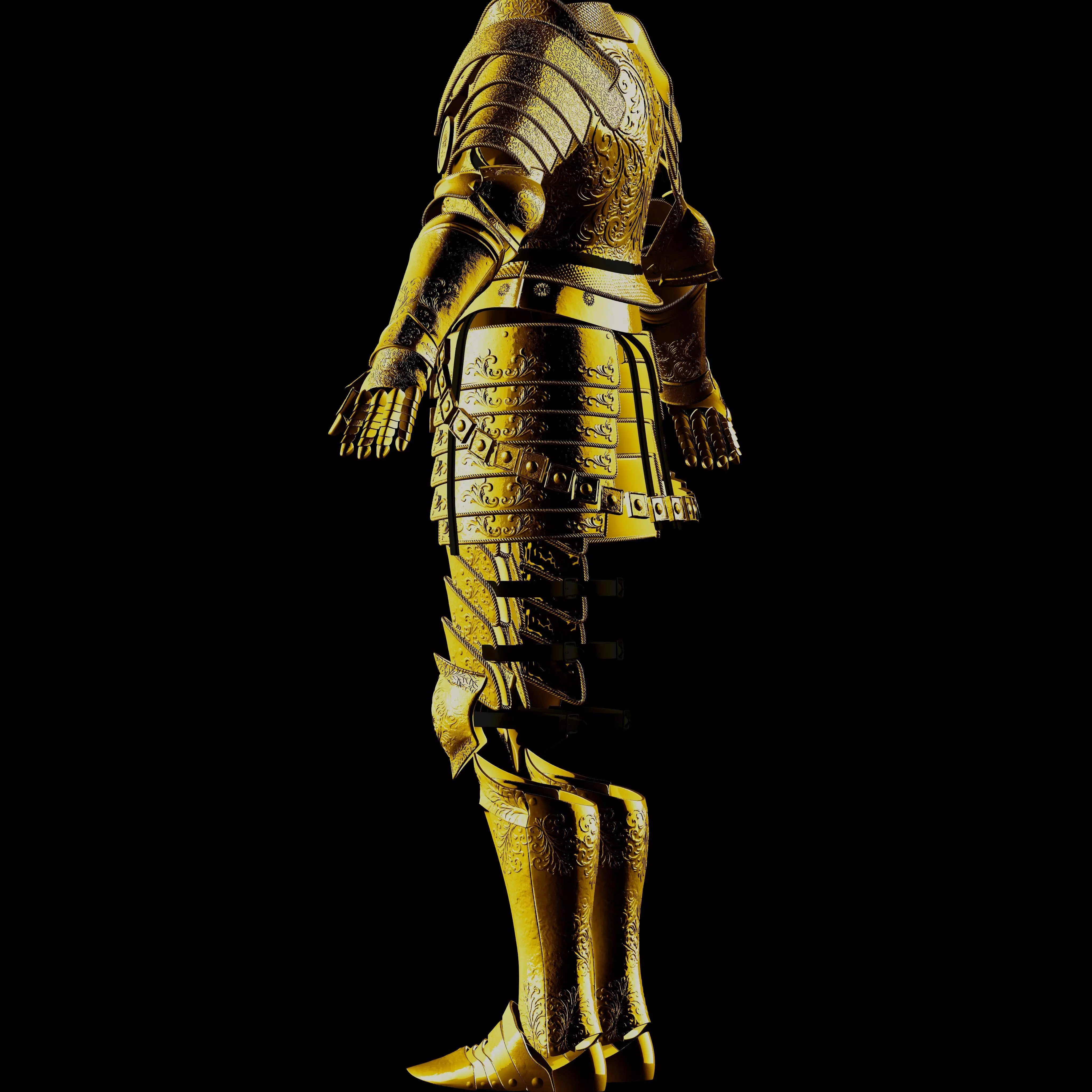 ULTIMATE CLEANROT FULL ARMOR - ELDEN RING FAN ART REPLICA STL  3D print model_33