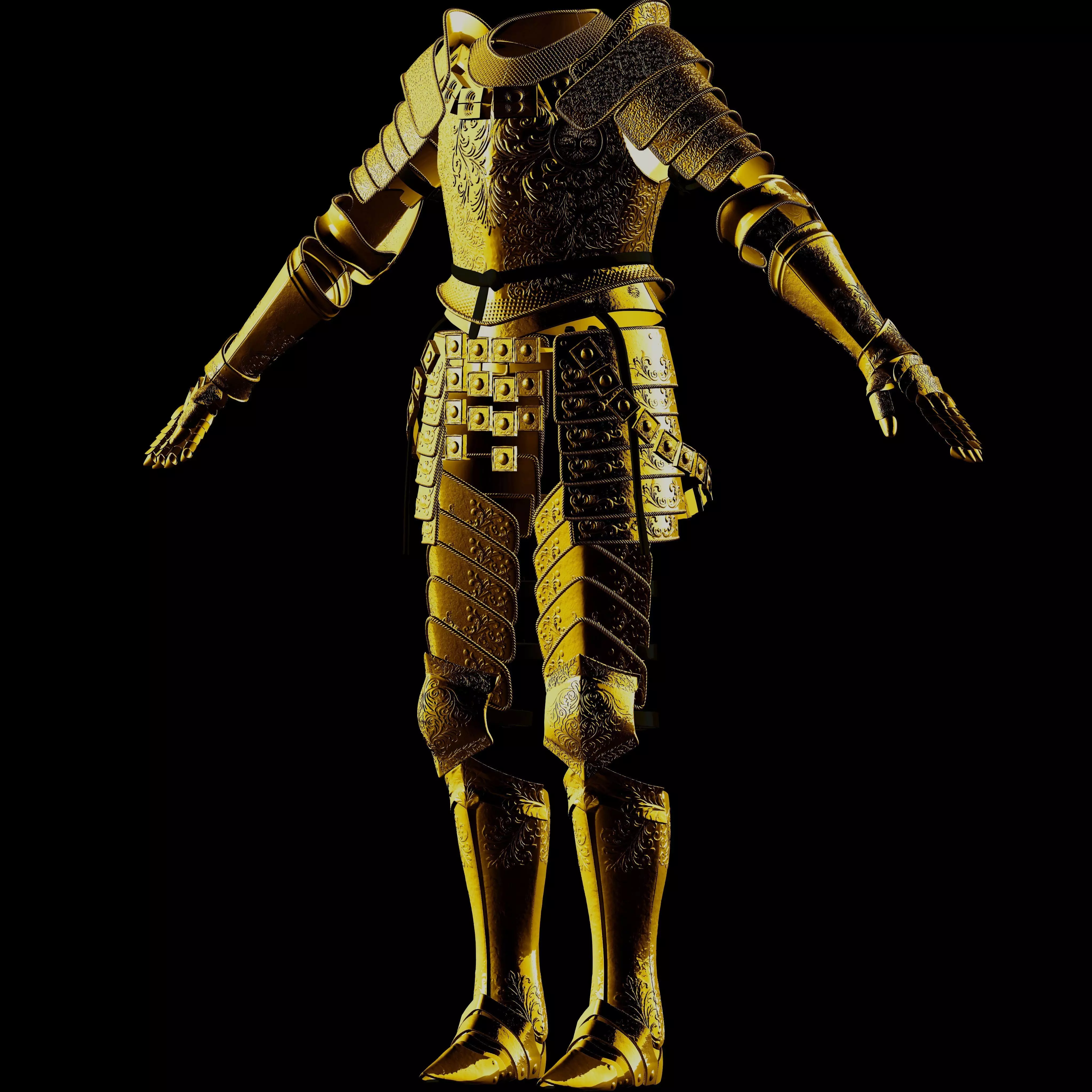 ULTIMATE CLEANROT FULL ARMOR - ELDEN RING FAN ART REPLICA STL  3D print model_40