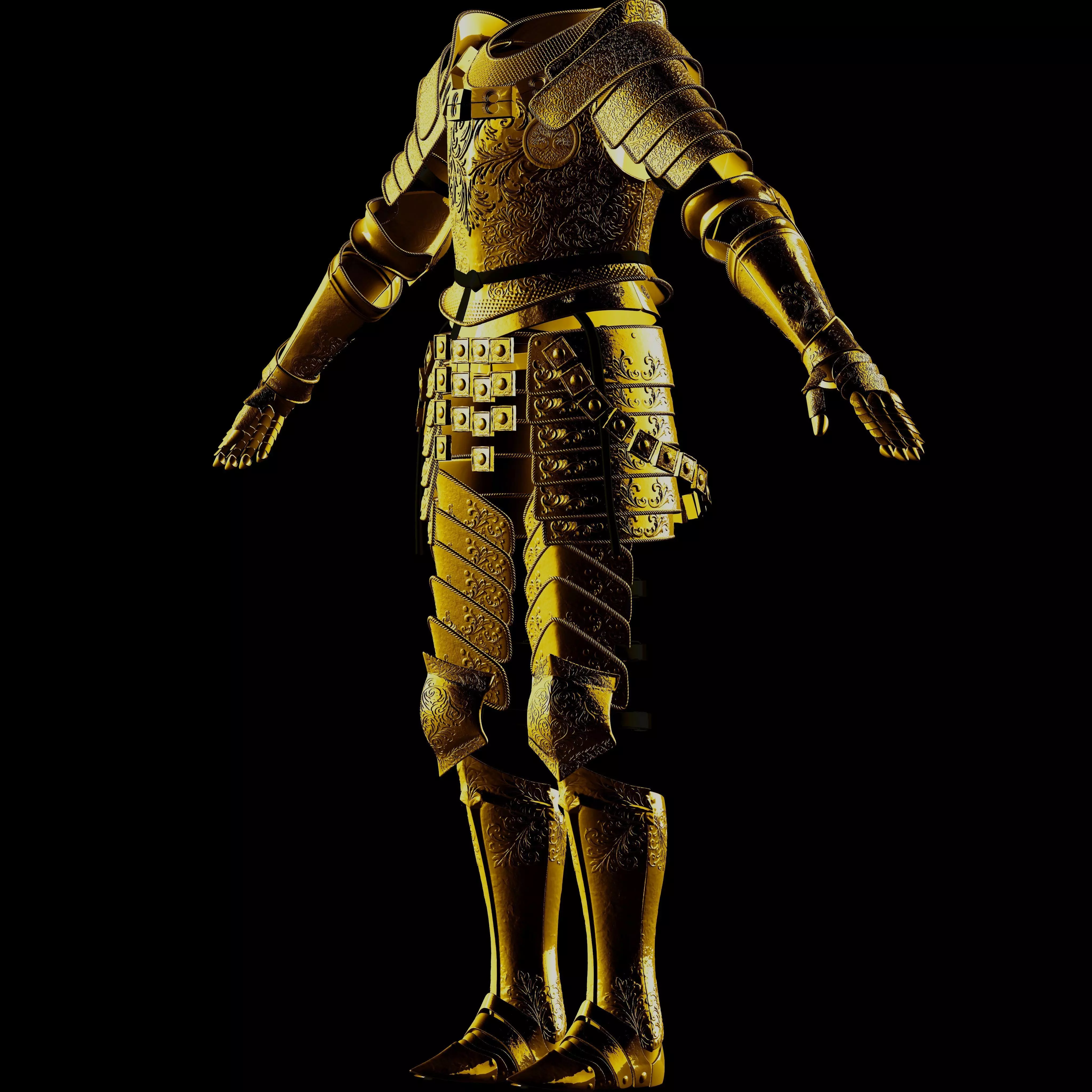 ULTIMATE CLEANROT FULL ARMOR - ELDEN RING FAN ART REPLICA STL  3D print model_8