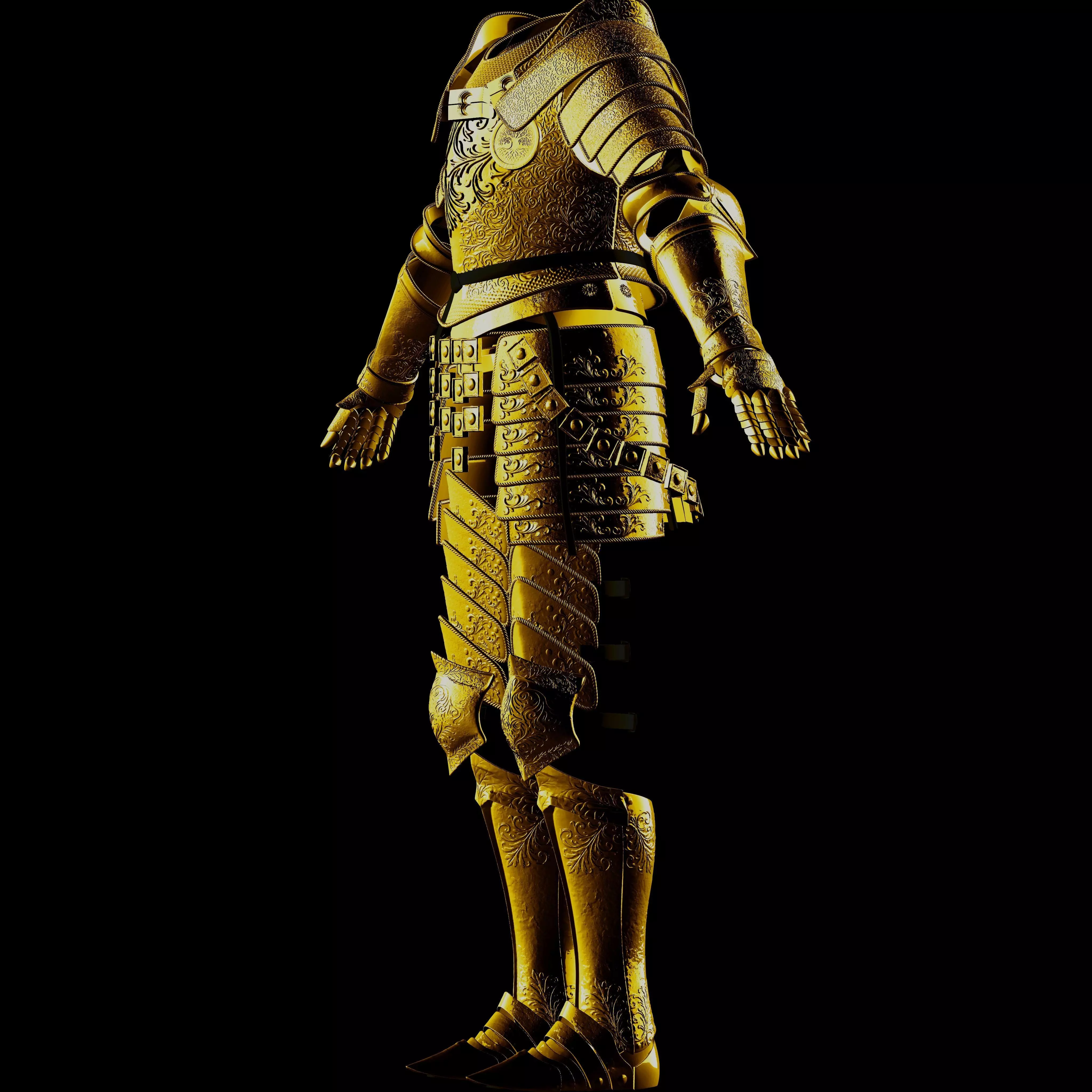 ULTIMATE CLEANROT FULL ARMOR - ELDEN RING FAN ART REPLICA STL  3D print model_25