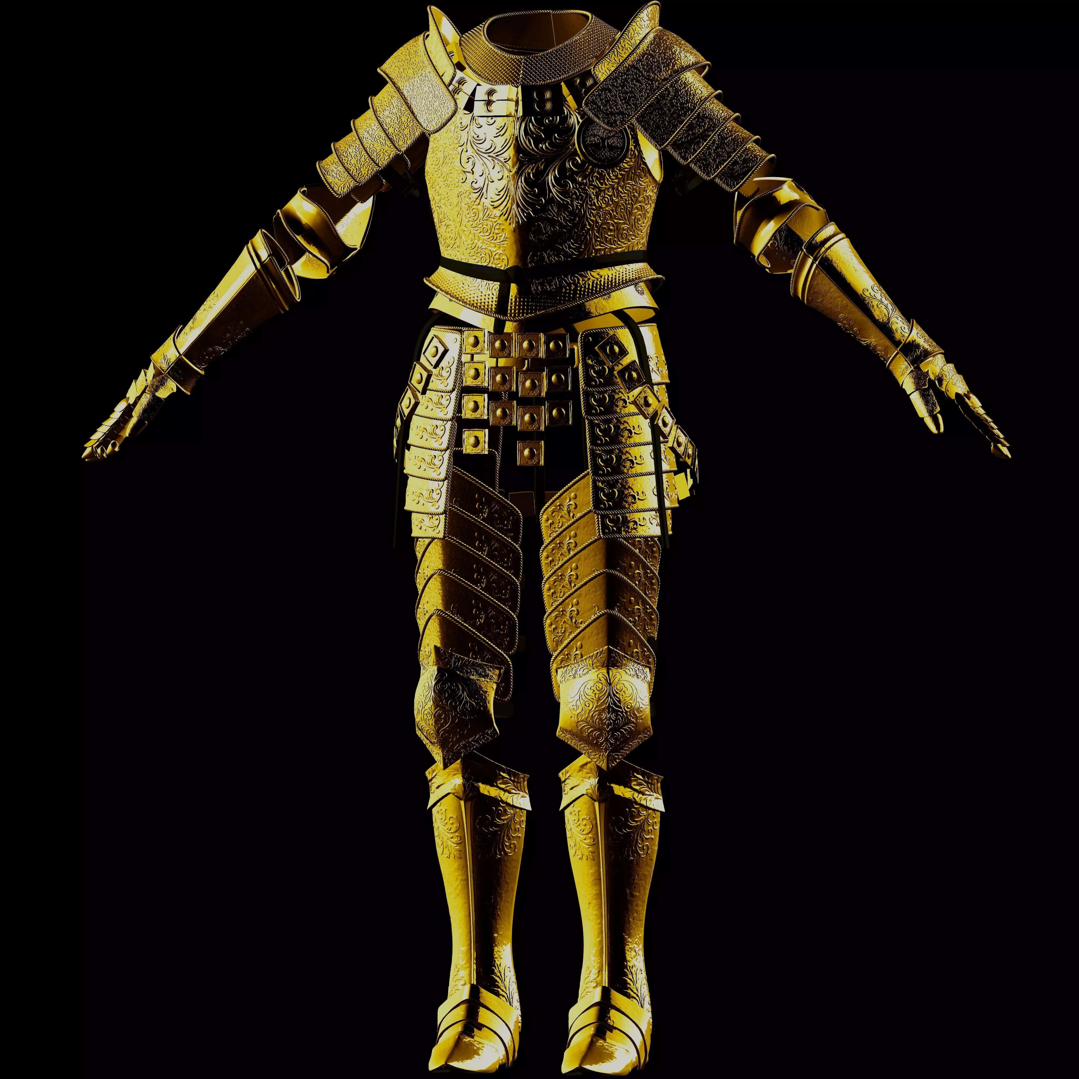 ULTIMATE CLEANROT FULL ARMOR - ELDEN RING FAN ART REPLICA STL  3D print model_34