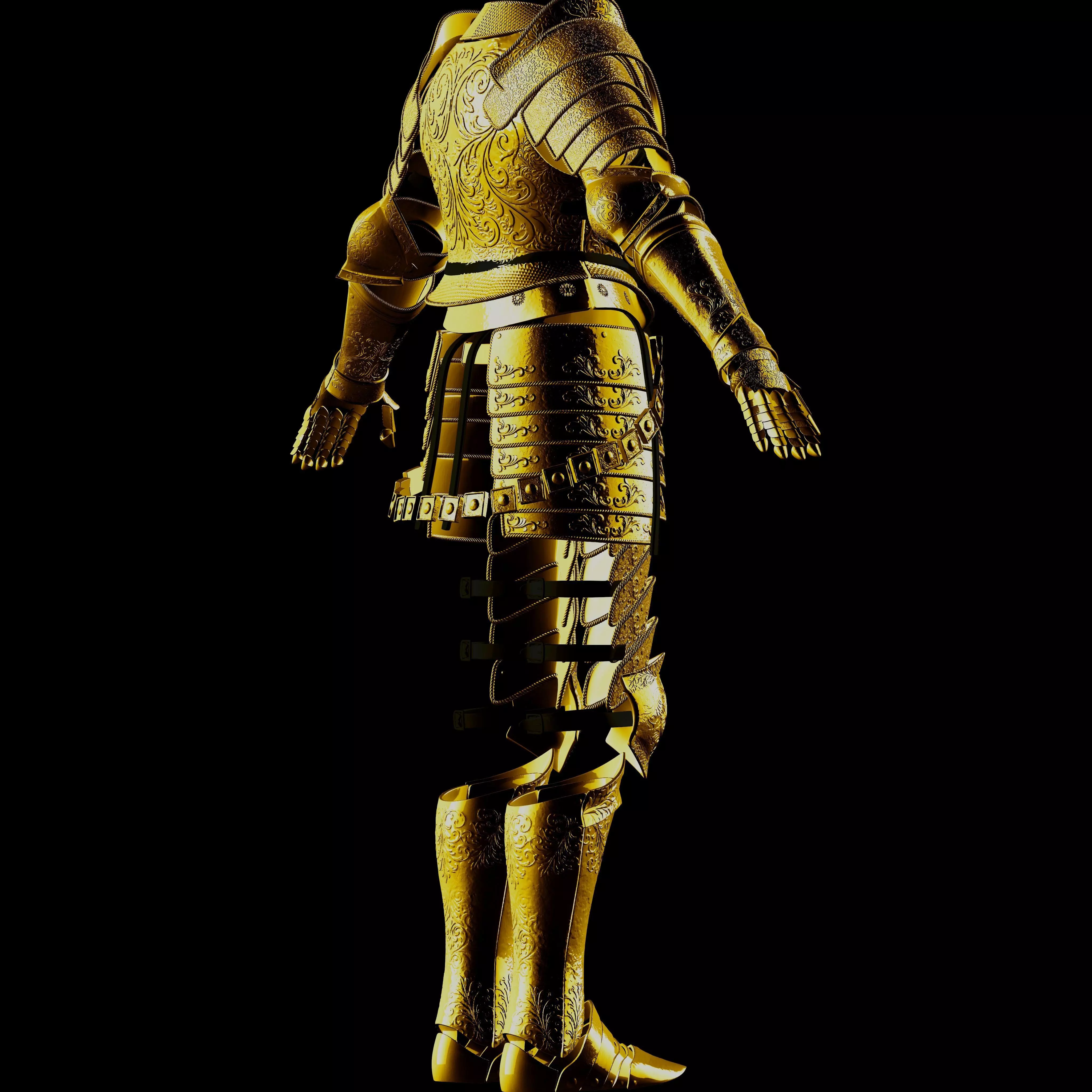 ULTIMATE CLEANROT FULL ARMOR - ELDEN RING FAN ART REPLICA STL  3D print model_15