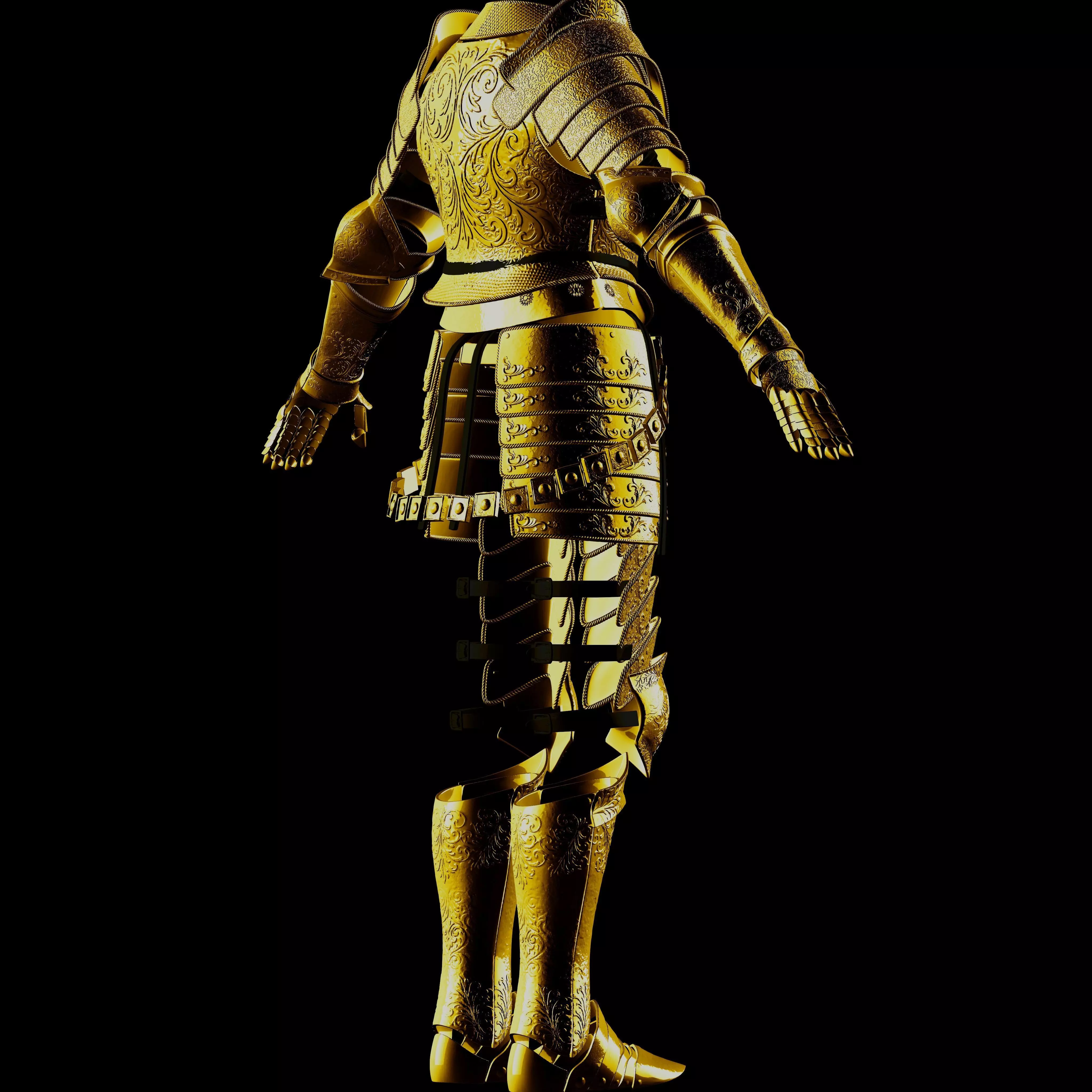 ULTIMATE CLEANROT FULL ARMOR - ELDEN RING FAN ART REPLICA STL  3D print model_42