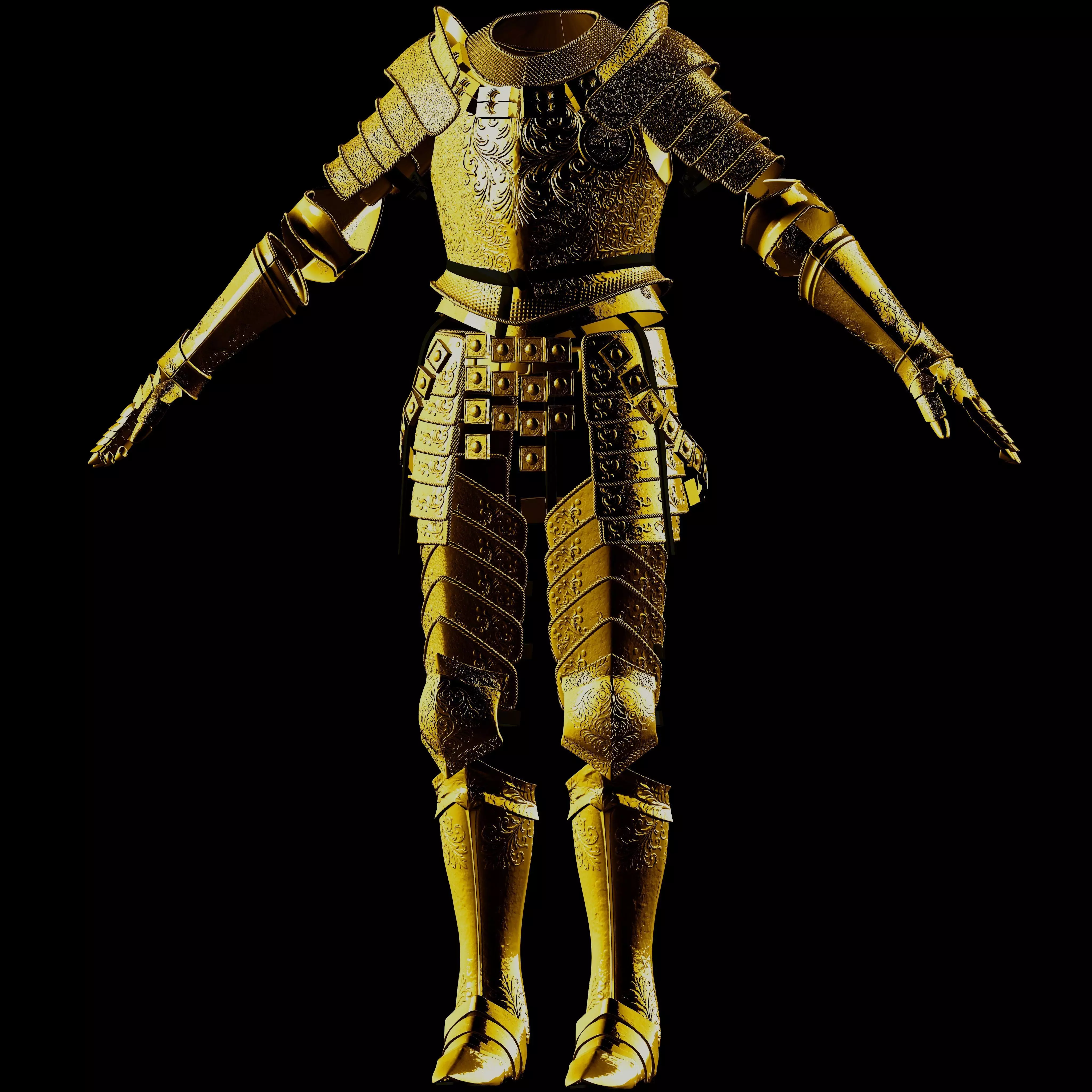 ULTIMATE CLEANROT FULL ARMOR - ELDEN RING FAN ART REPLICA STL  3D print model_45