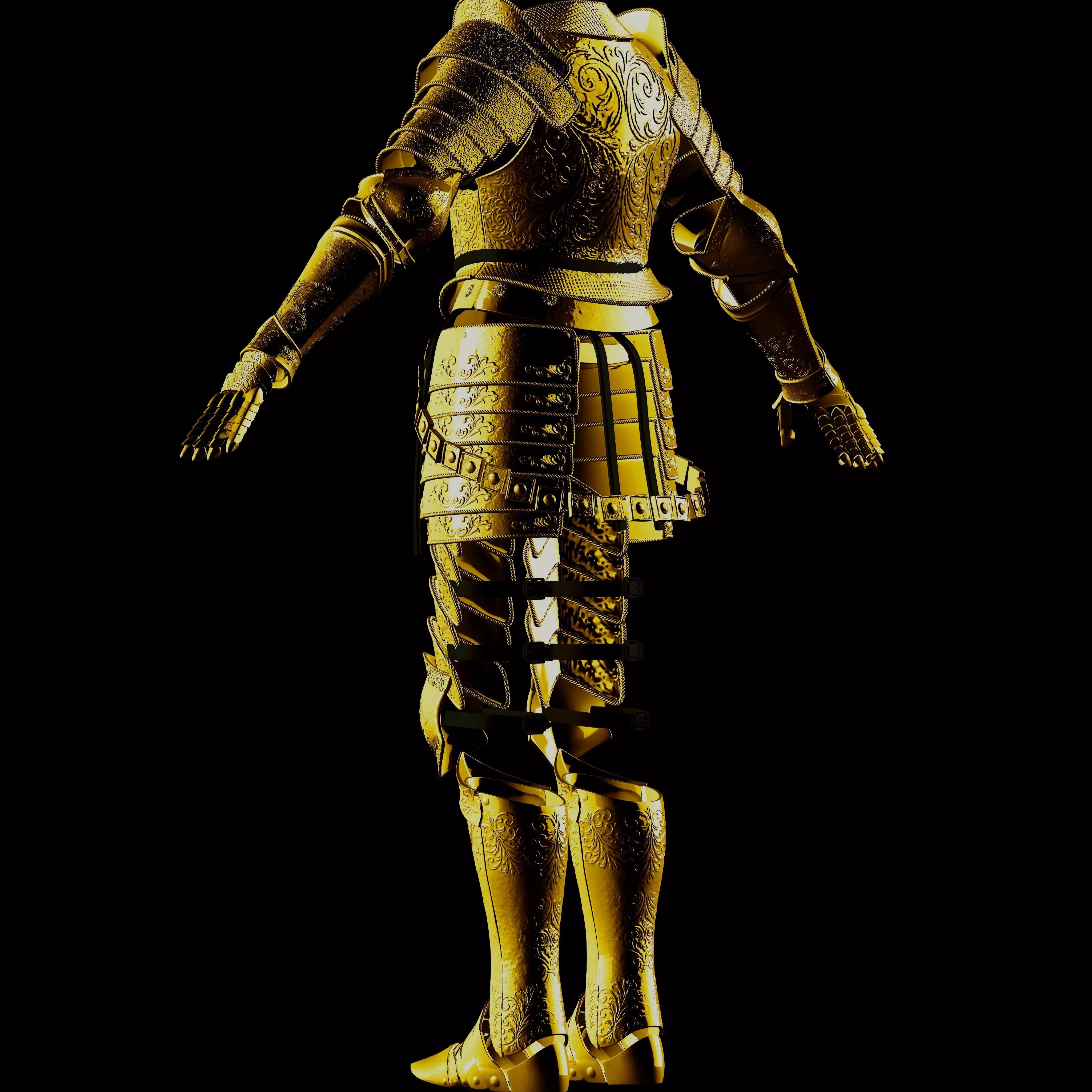 ULTIMATE CLEANROT FULL ARMOR - ELDEN RING FAN ART REPLICA STL  3D print model_12