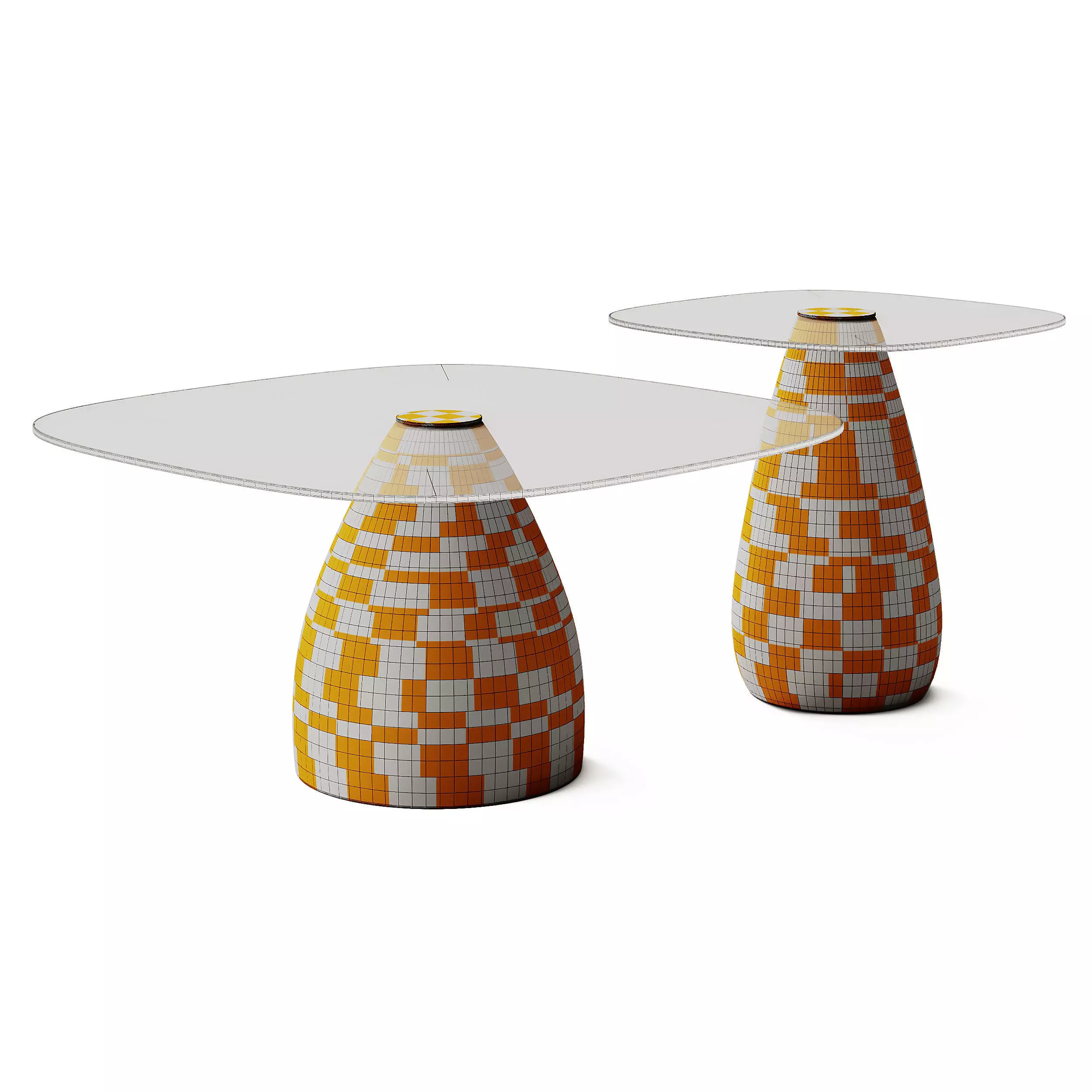 Sklum Mariana Coffee Tables 3D model_9