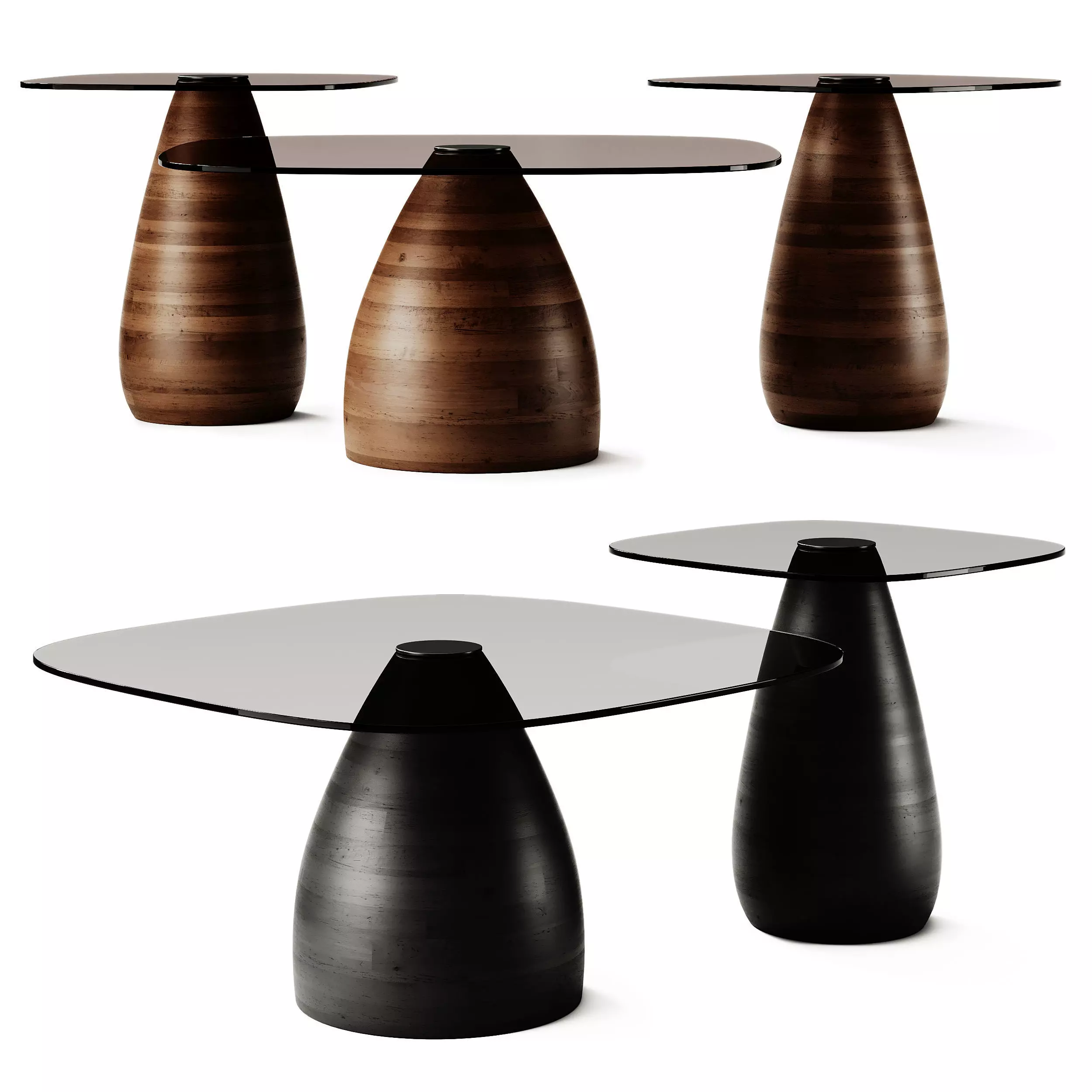 Sklum Mariana Coffee Tables 3D model_0