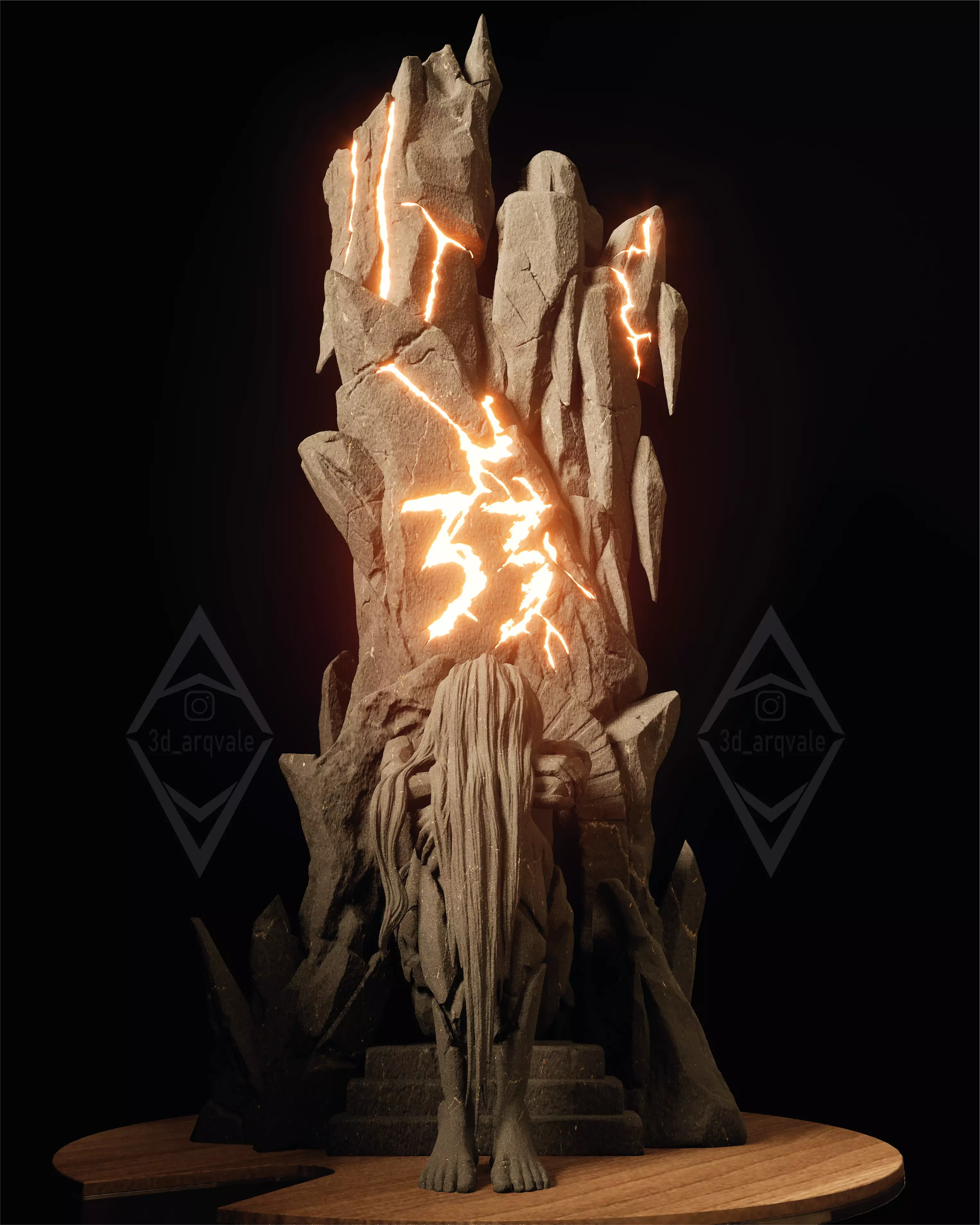 Paintress - Monolith - Clair Obscur 3D print model_8