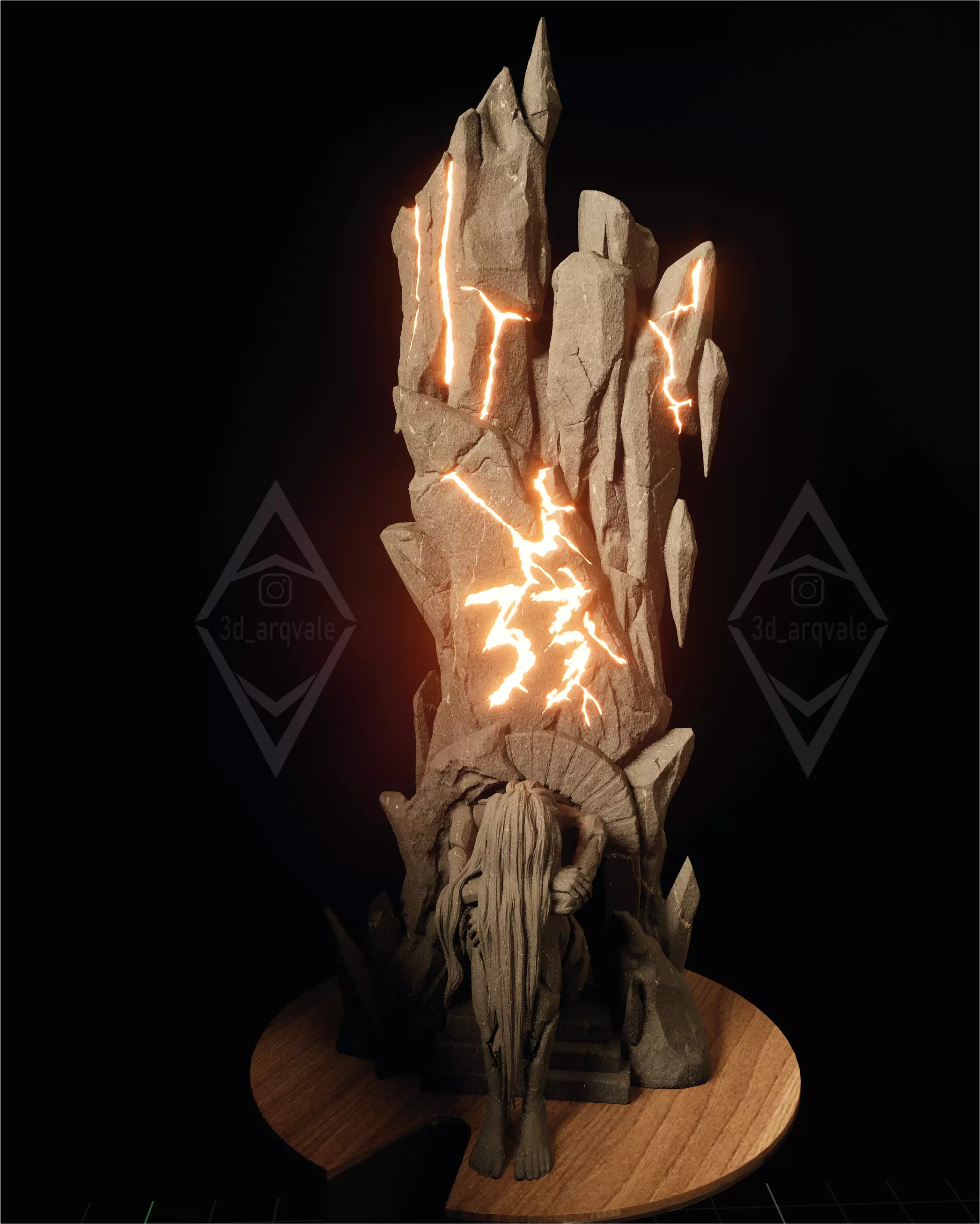 Paintress - Monolith - Clair Obscur 3D print model_1