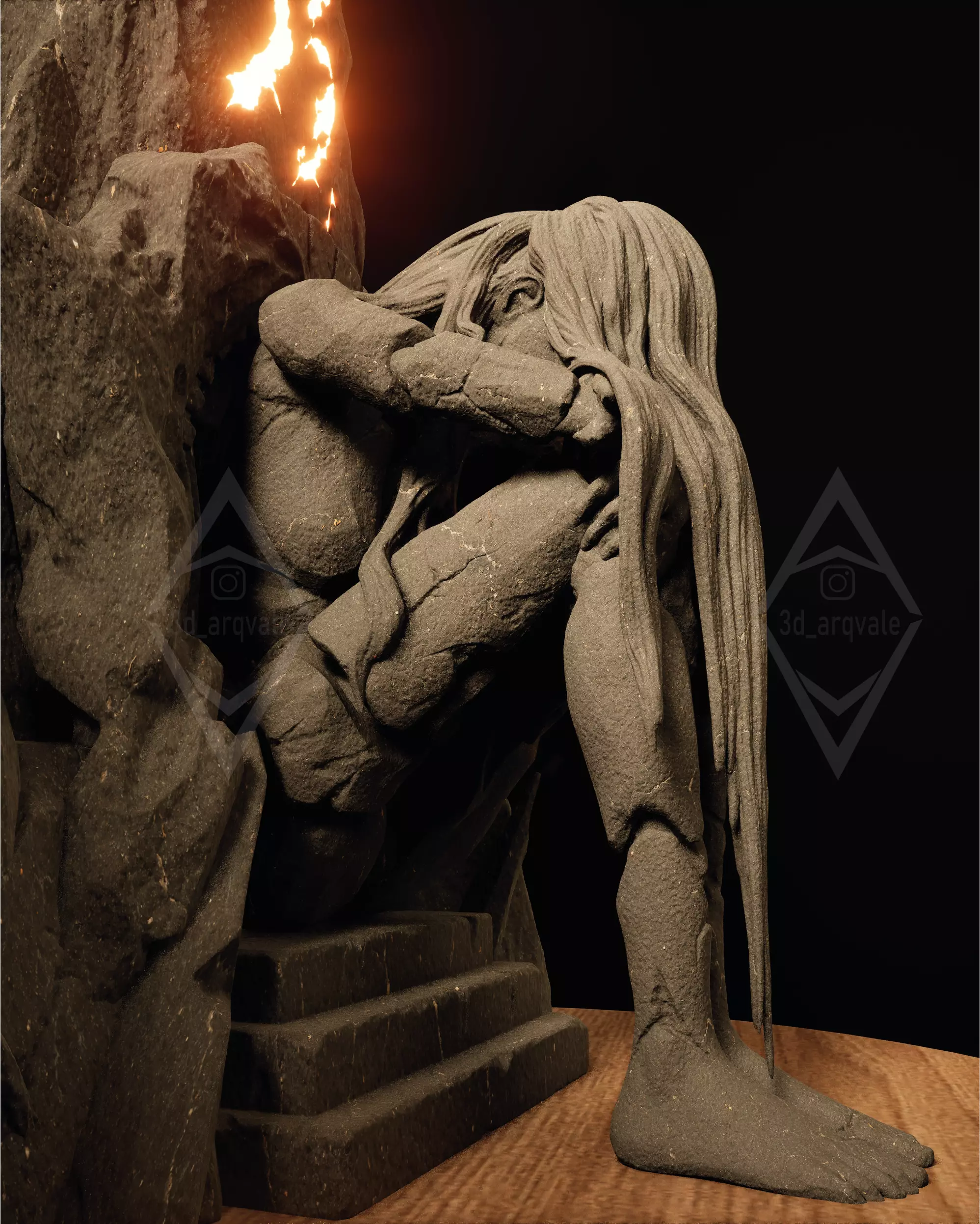 Paintress - Monolith - Clair Obscur 3D print model_2