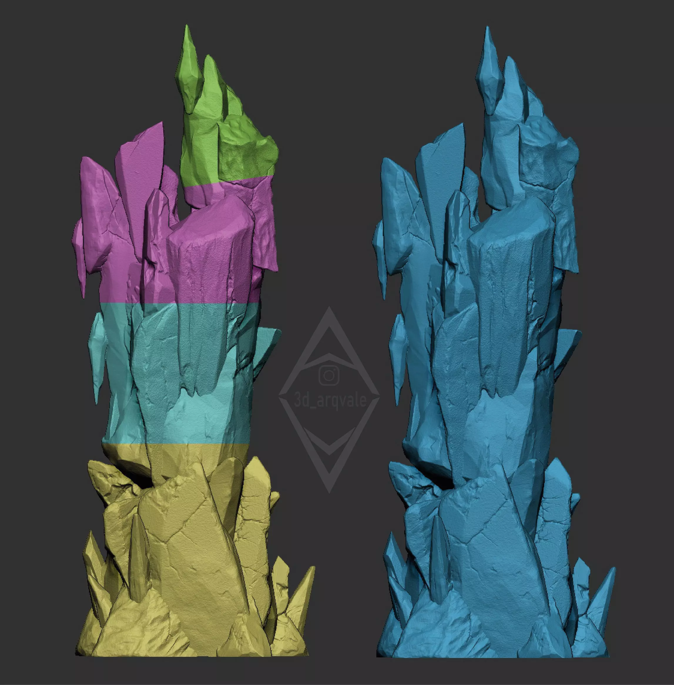 Paintress - Monolith - Clair Obscur 3D print model_7