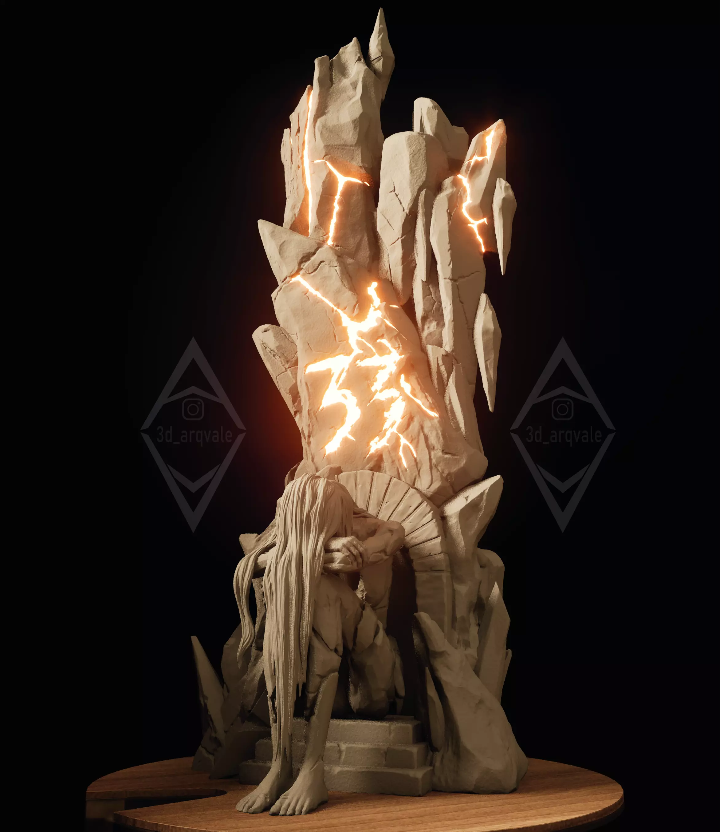 Paintress - Monolith - Clair Obscur 3D print model_9