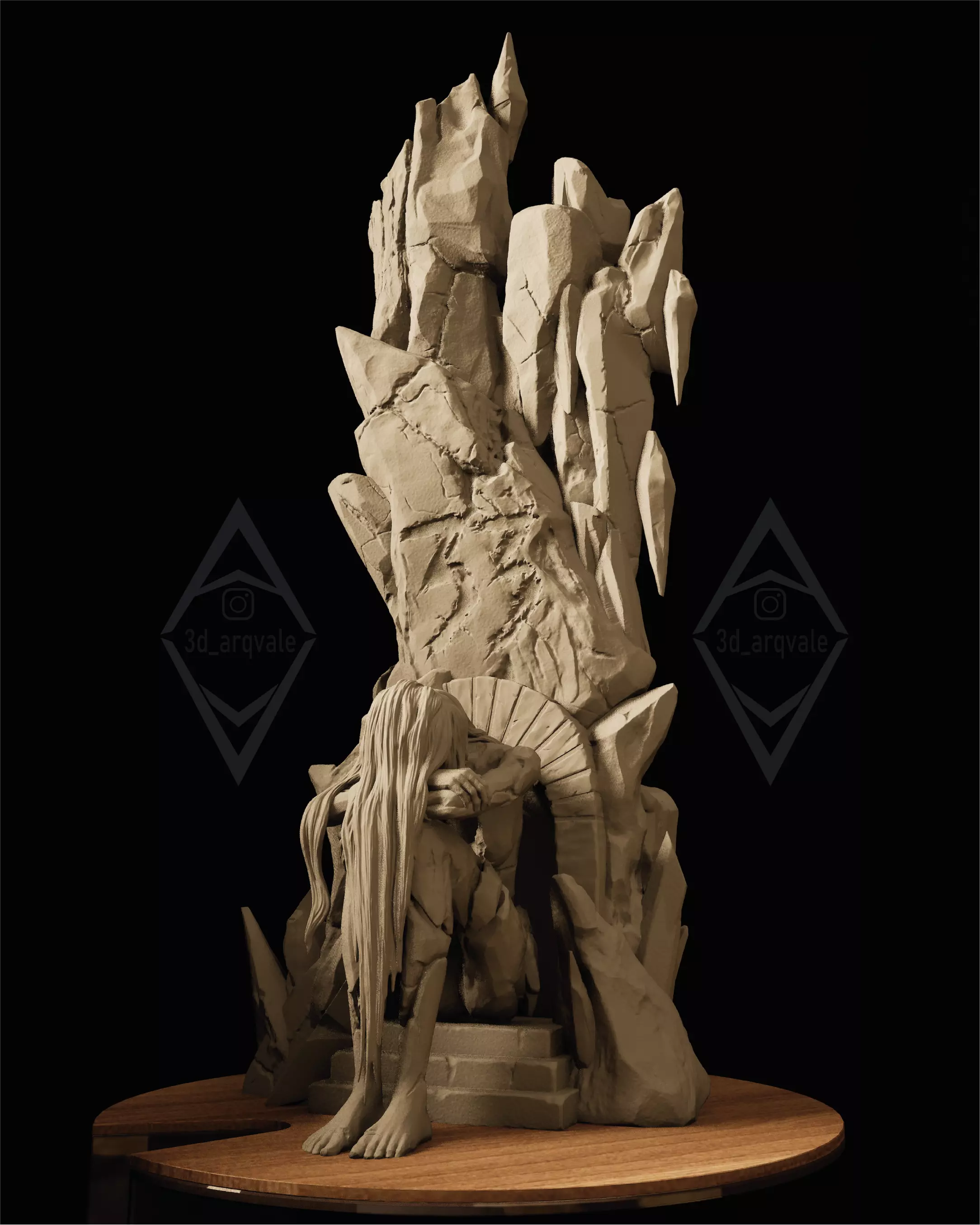 Paintress - Monolith - Clair Obscur 3D print model_3