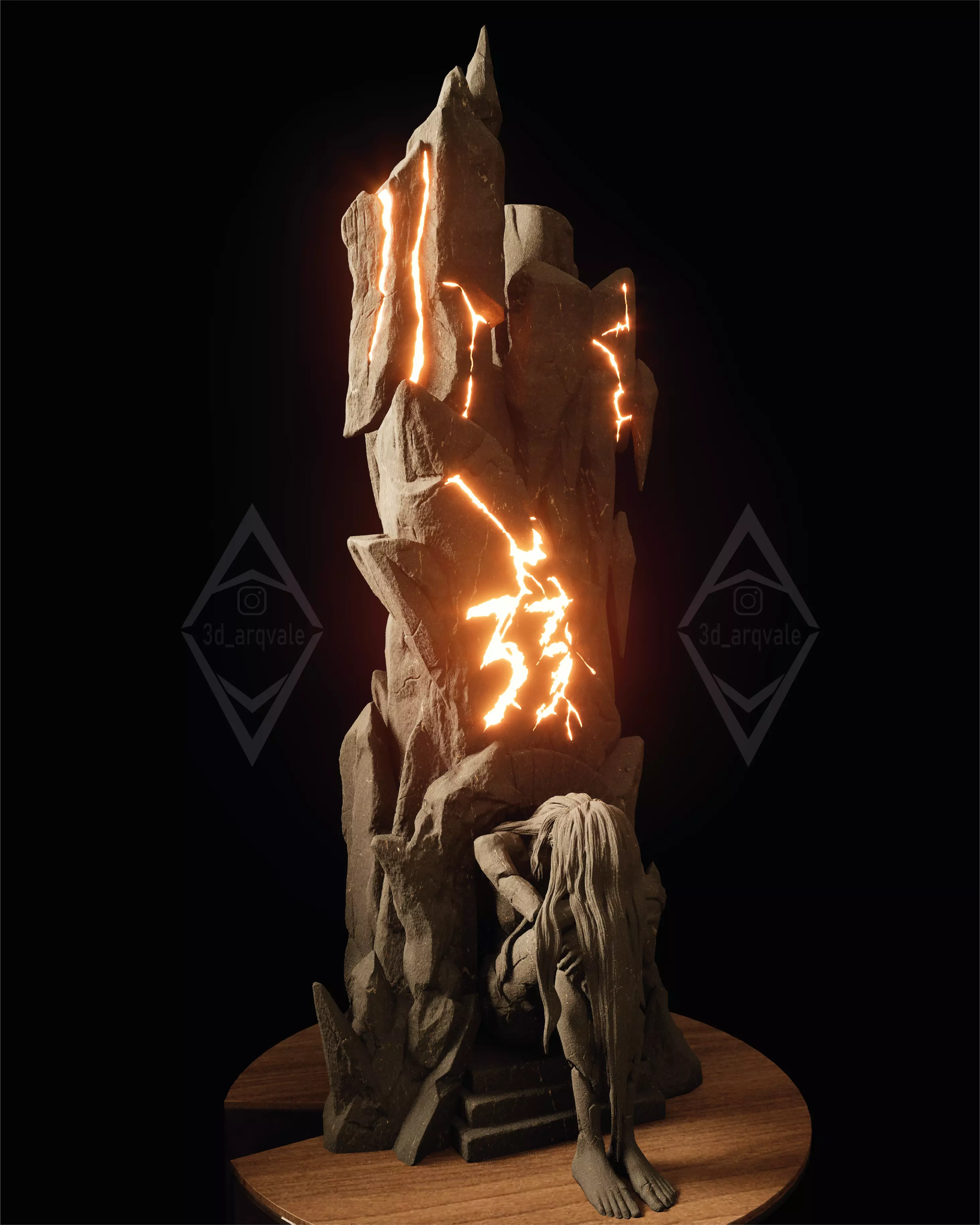Paintress - Monolith - Clair Obscur 3D print model_11