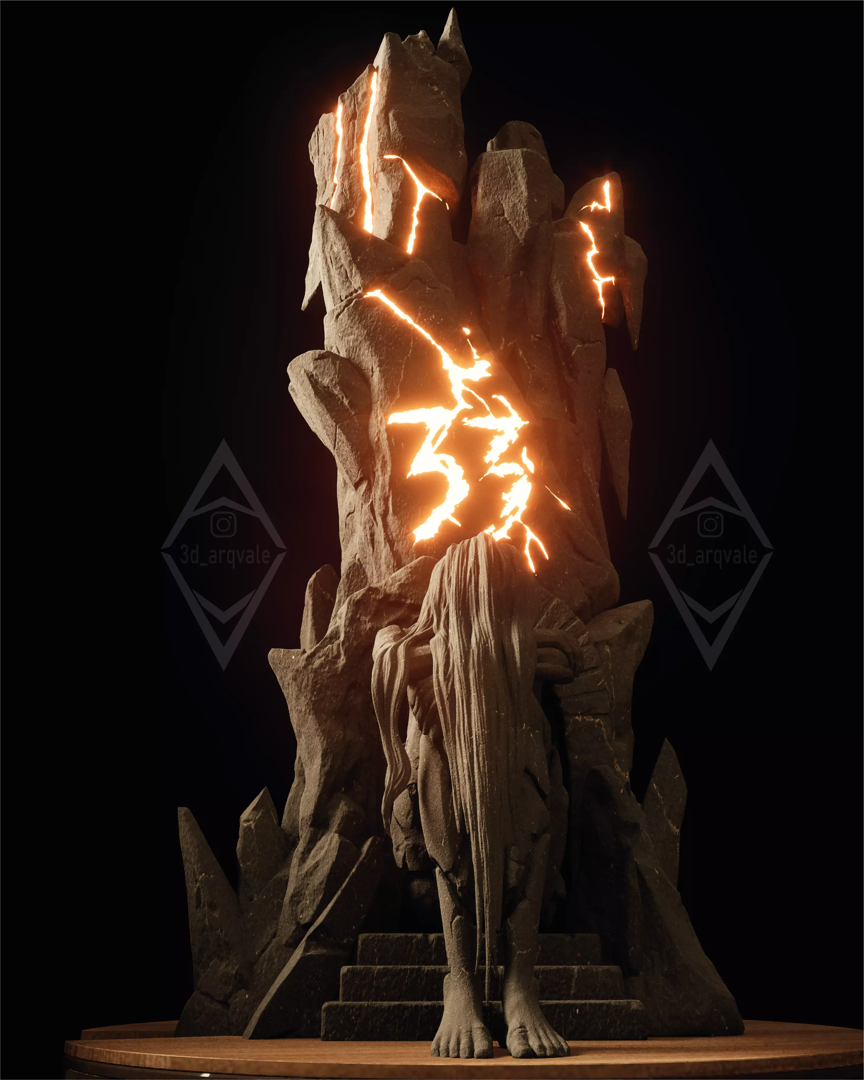 Paintress - Monolith - Clair Obscur 3D print model_12