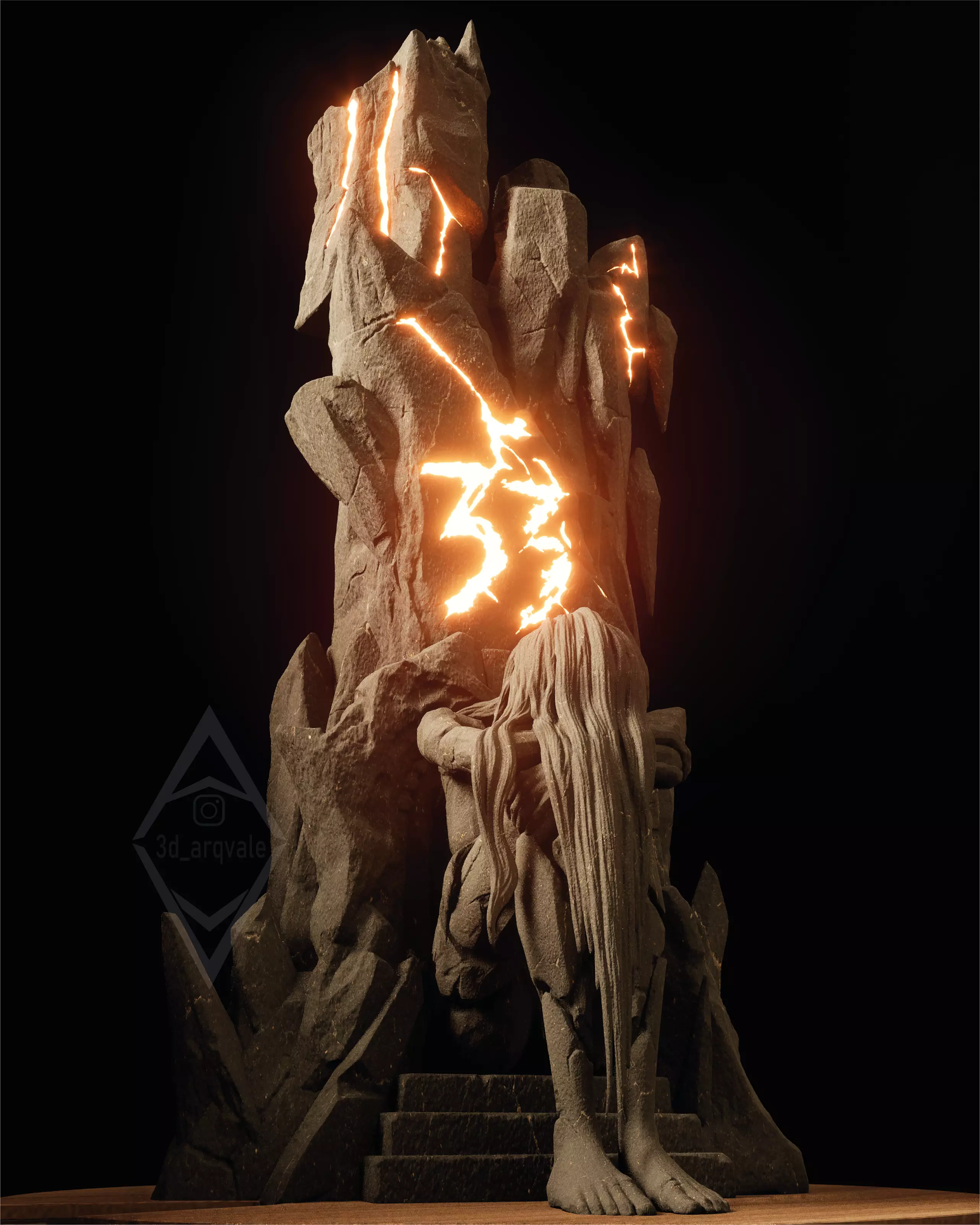 Paintress - Monolith - Clair Obscur 3D print model_0