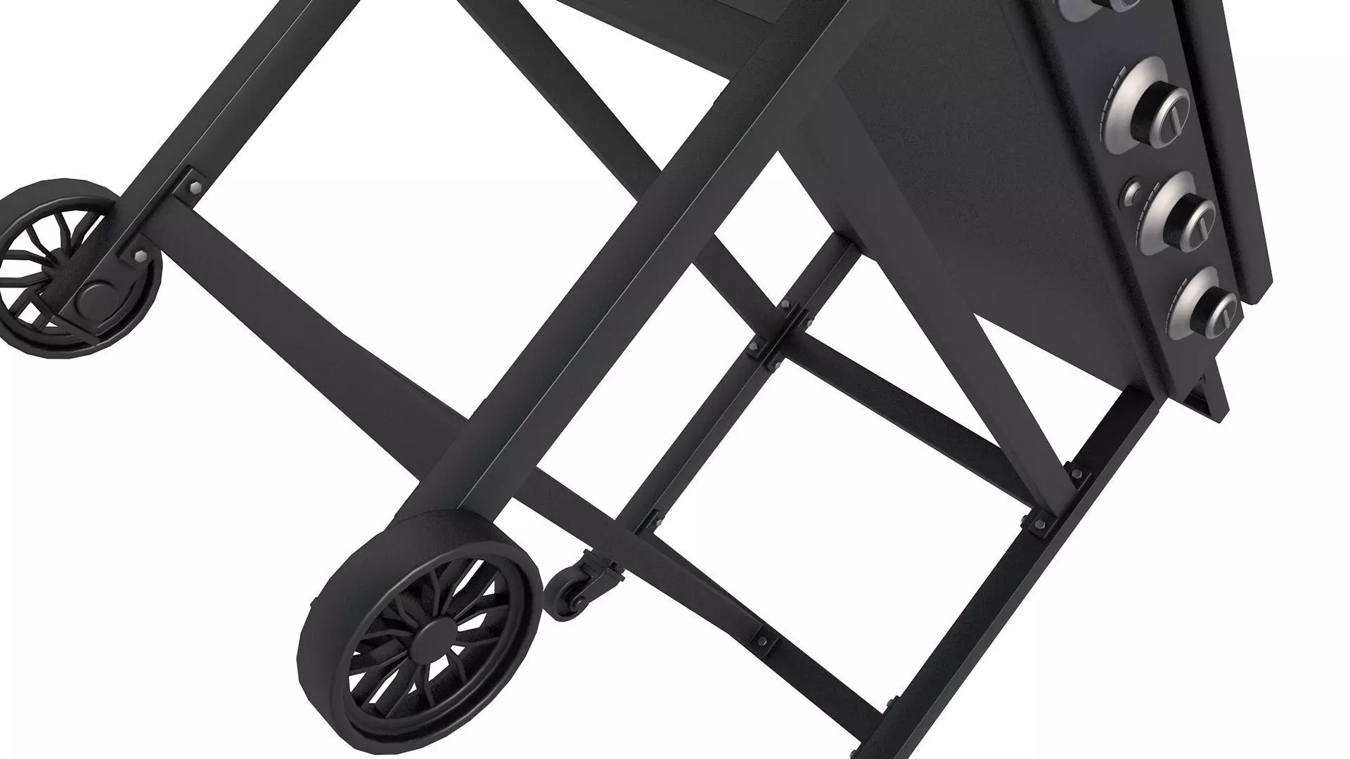 Propane Gas Grill 3D model_1