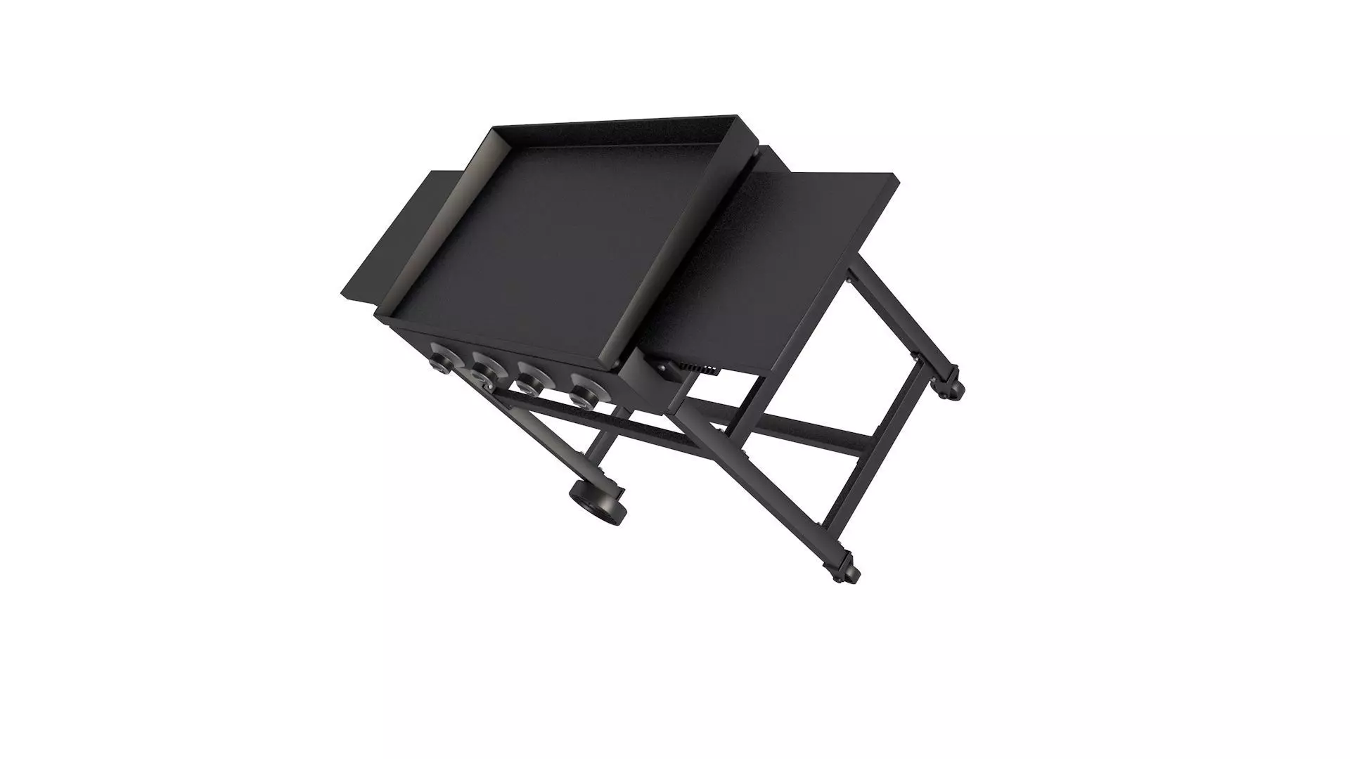 Propane Gas Grill 3D model_2