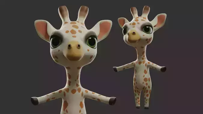 Cartoon Giraffe