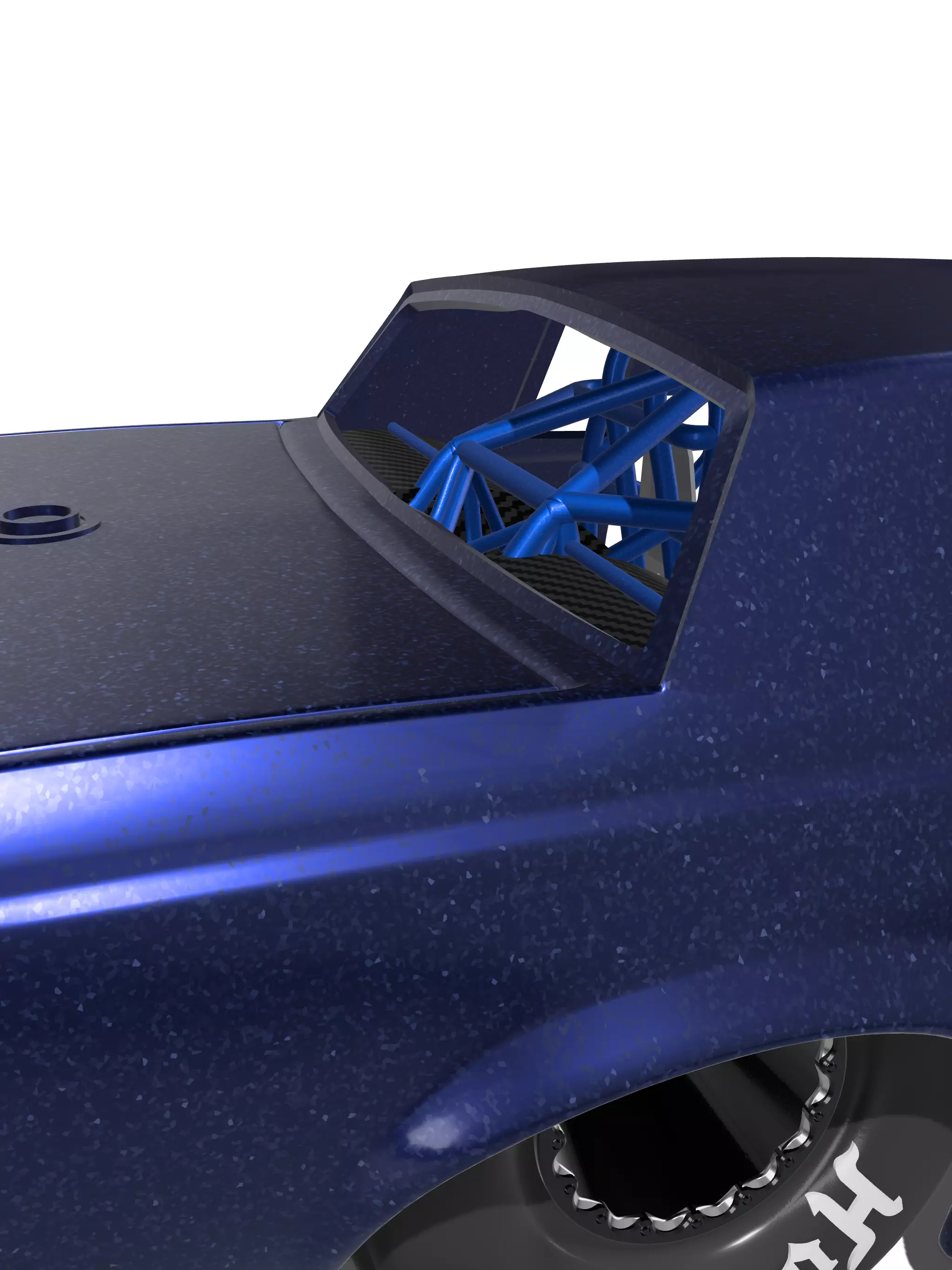 No Prep 1986 Buick Regal Chassis Set 3D print model_10