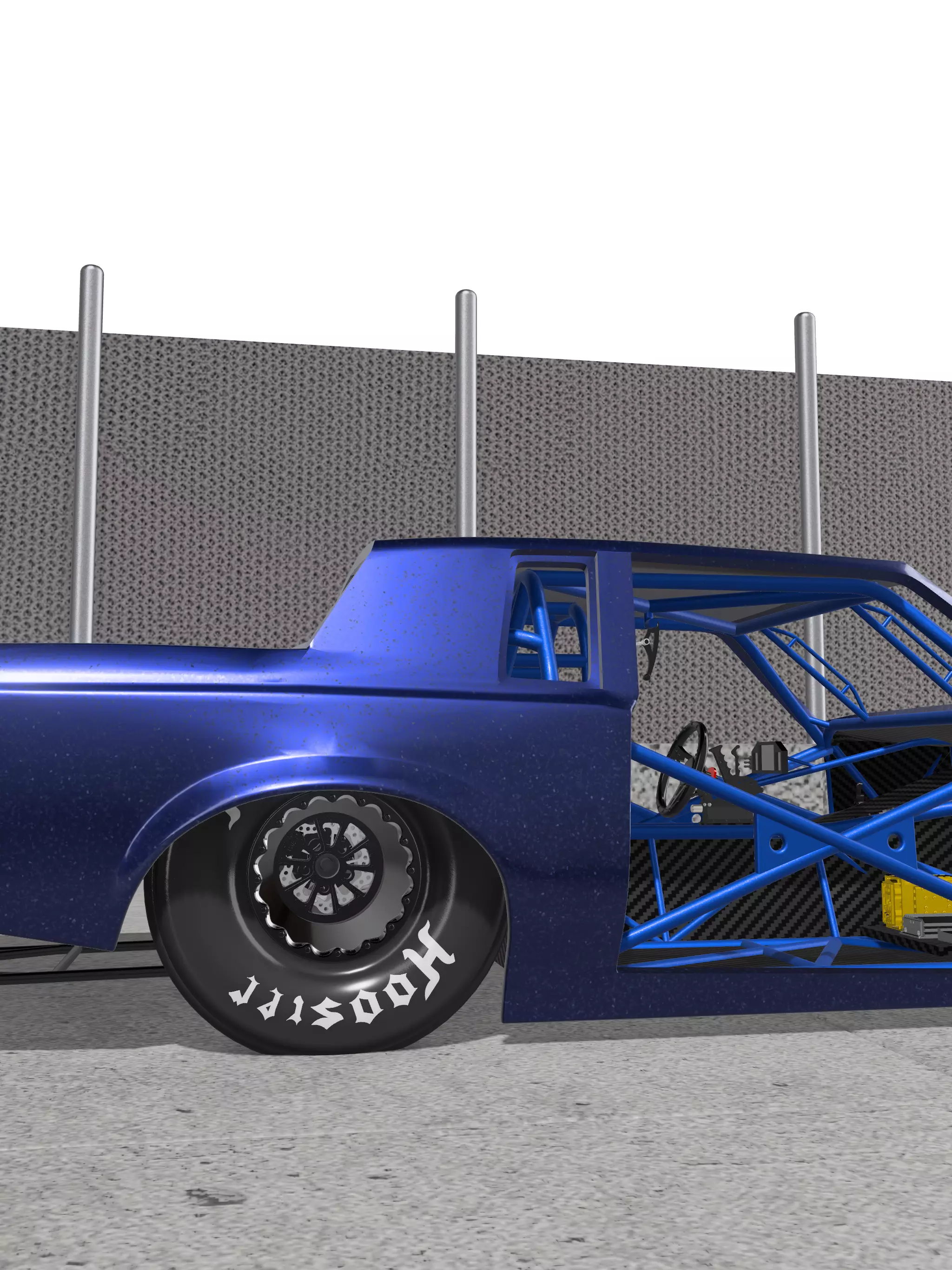 No Prep 1986 Buick Regal Chassis Set 3D print model_19