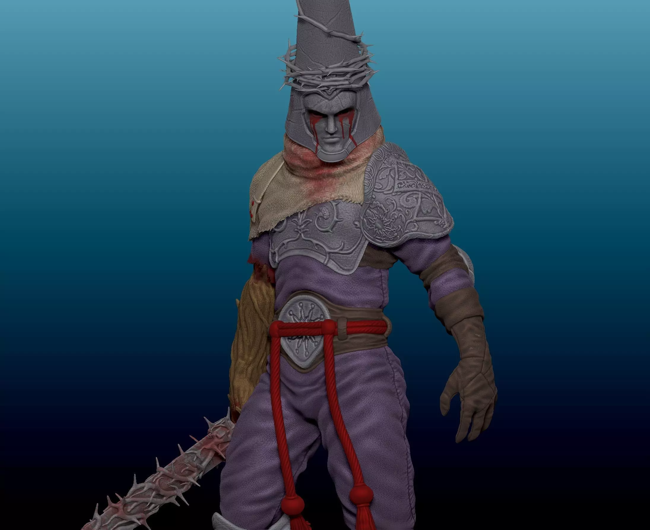 Penitent One Mea Culpa - Blasphemous 2 dlc 3D print model_0