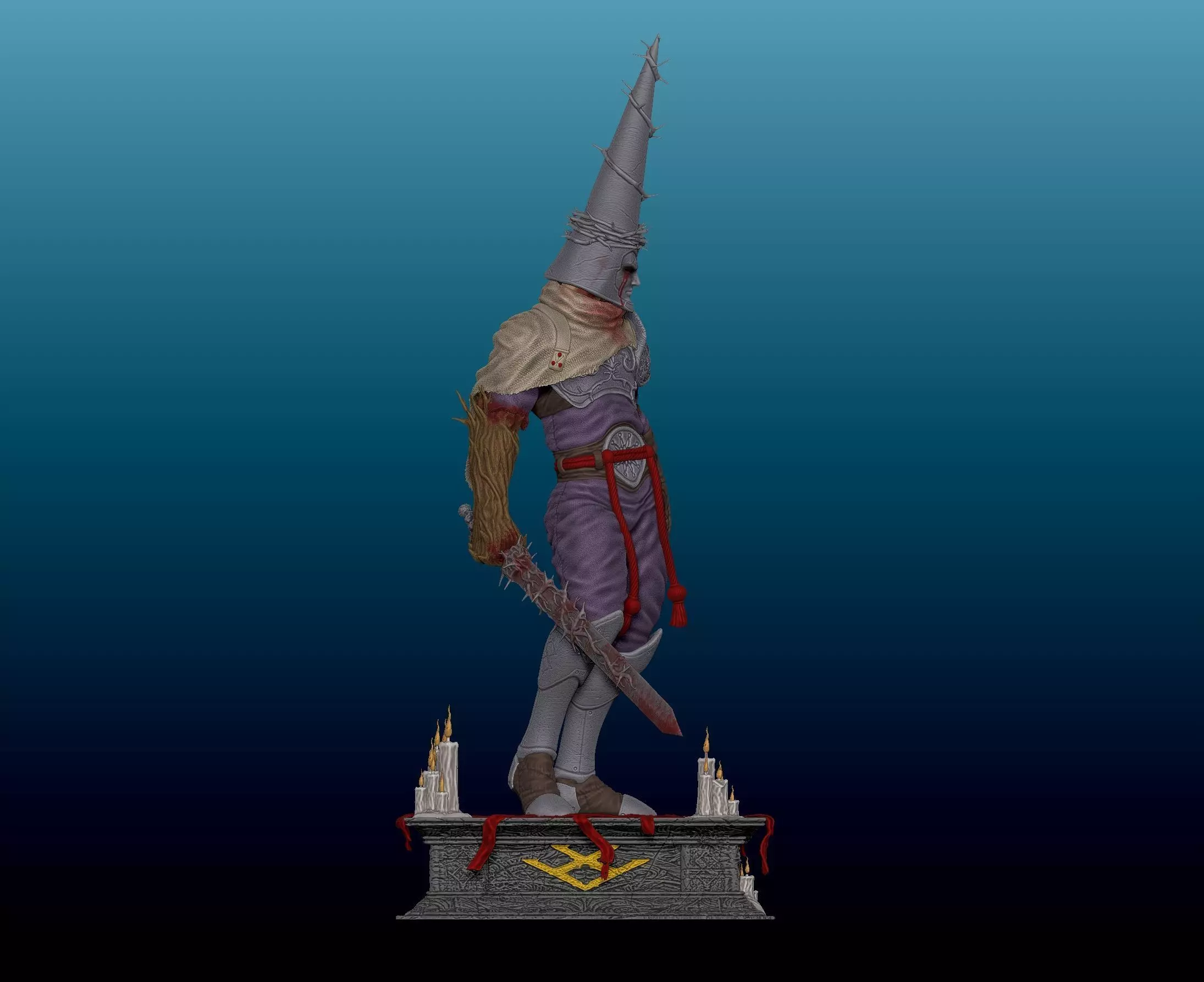 Penitent One Mea Culpa - Blasphemous 2 dlc 3D print model_6