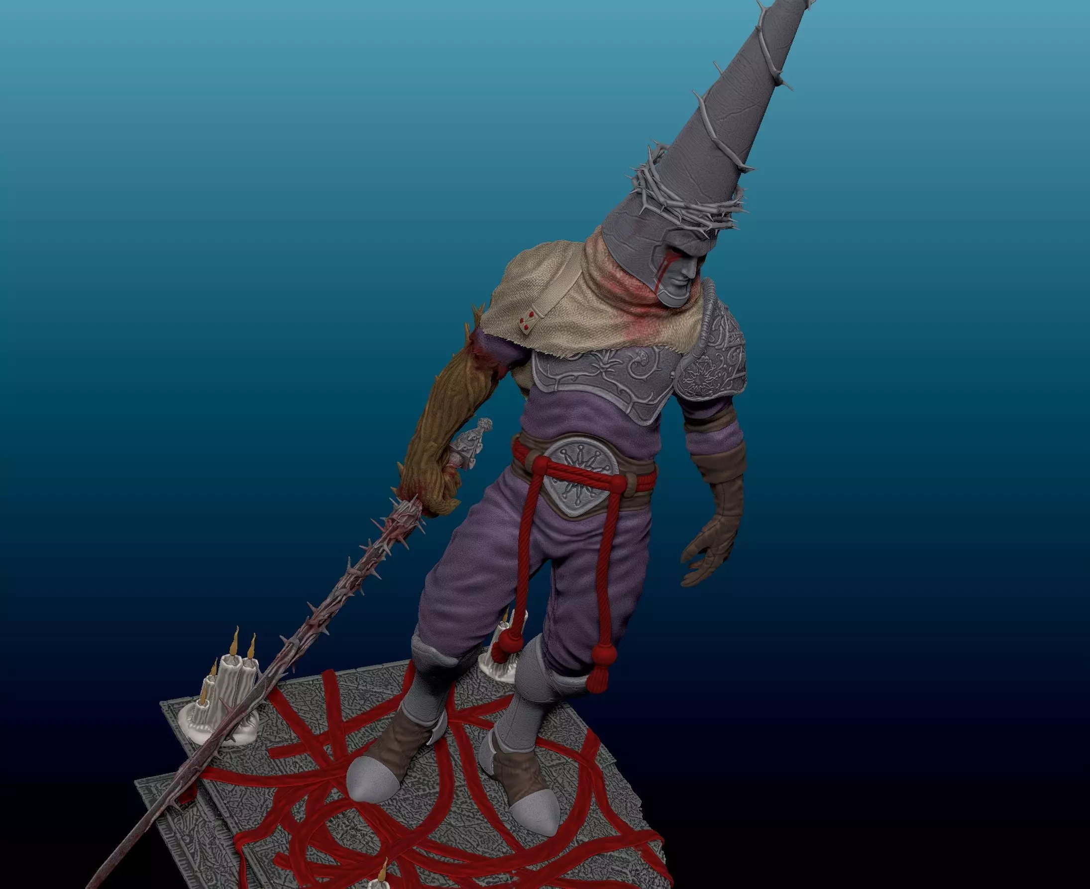 Penitent One Mea Culpa - Blasphemous 2 dlc 3D print model_2