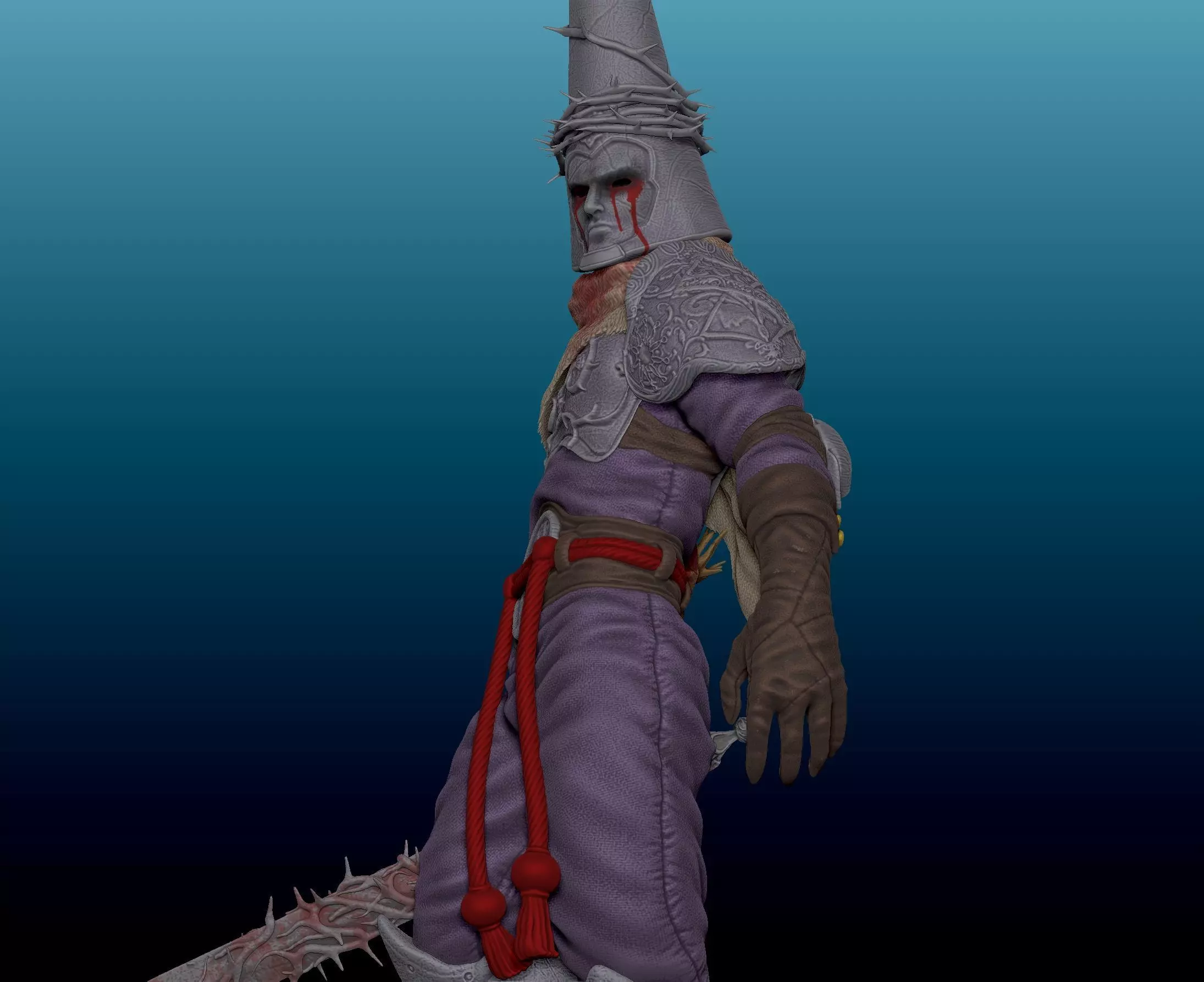 Penitent One Mea Culpa - Blasphemous 2 dlc 3D print model_3