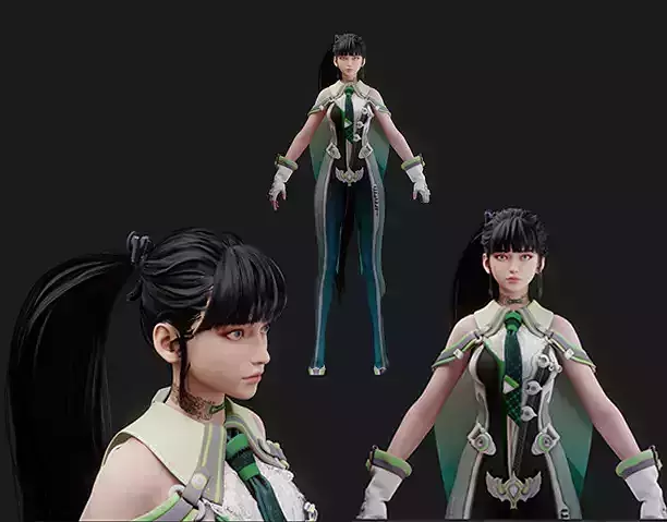 Eve Stellar Blade 3D model