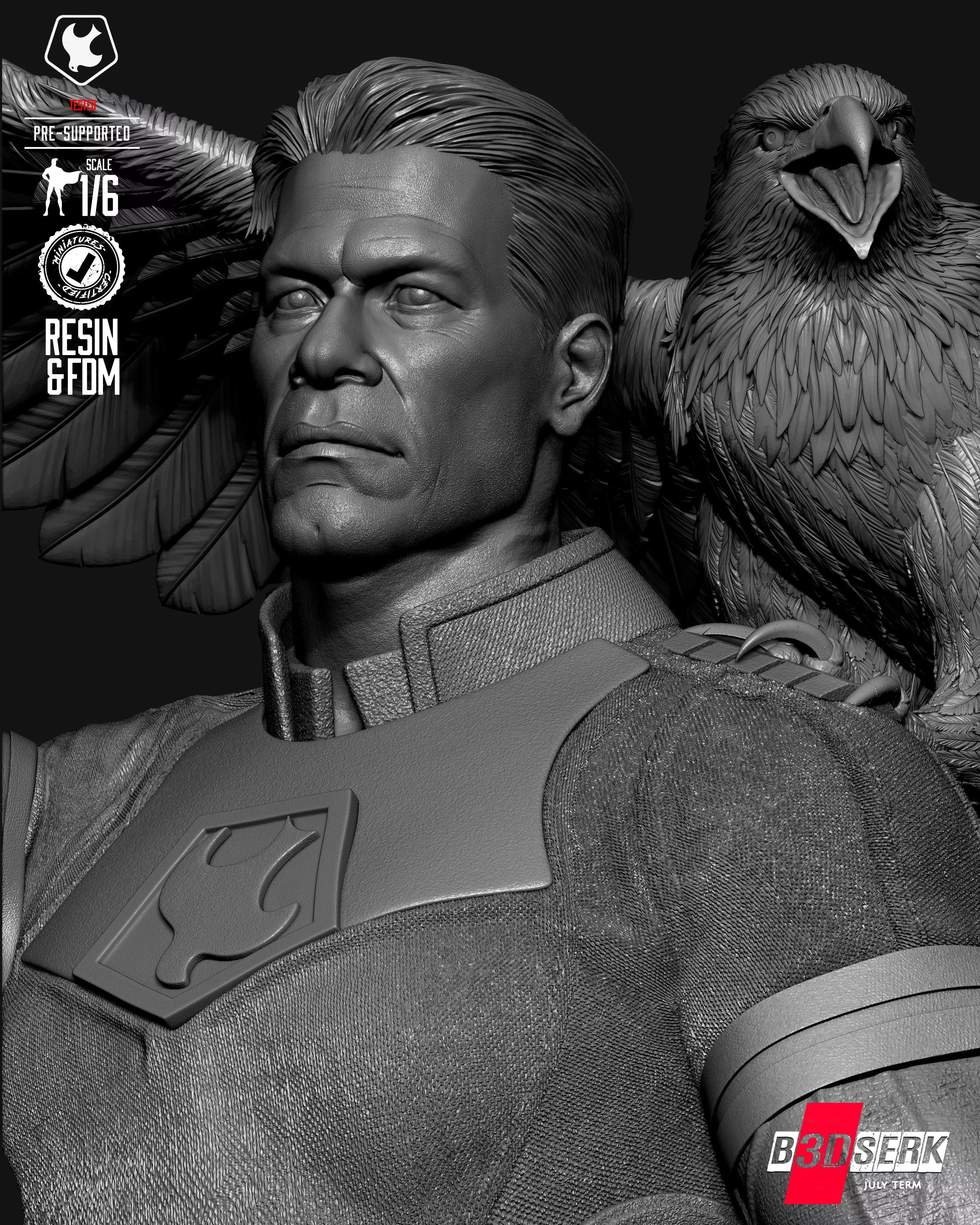 B3DSERK Peace Maker Sculpture 3D print model_22