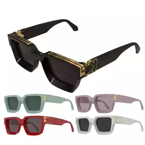 Louis Vuitton x Virgil Abloh 1 Millionaires Sunglasses SS19
