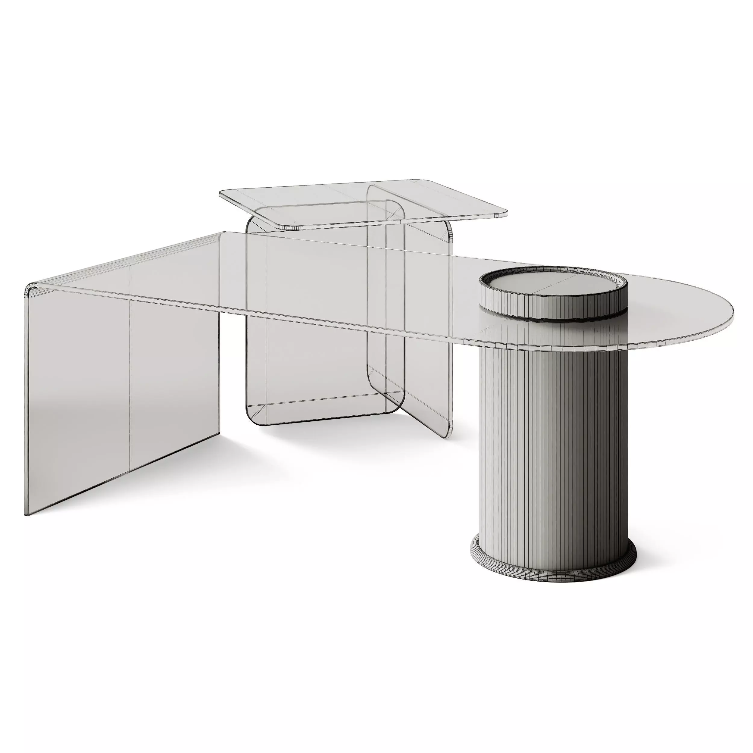 Sklum Soloy and Eliana Coffee Tables 3D model_7