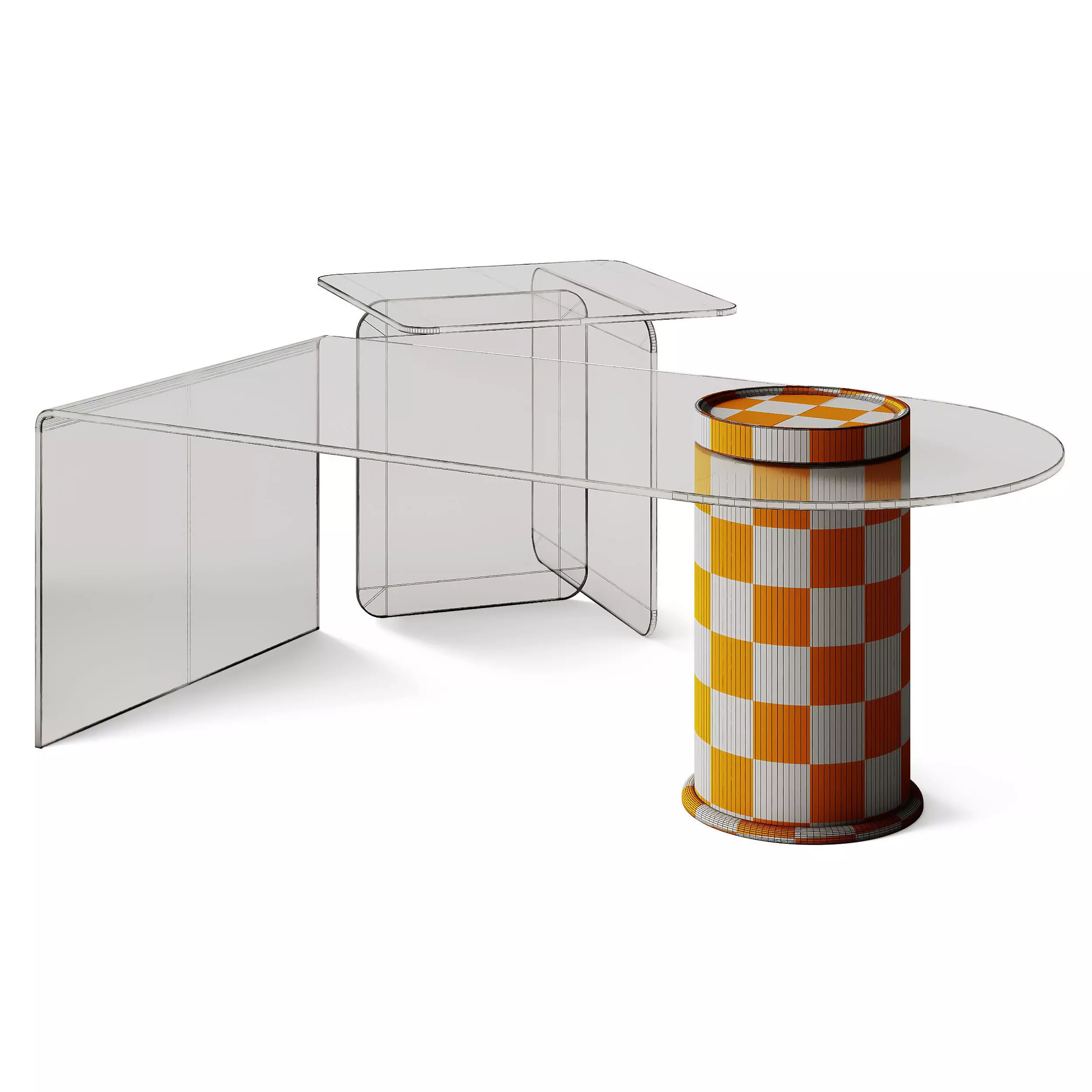 Sklum Soloy and Eliana Coffee Tables 3D model_8