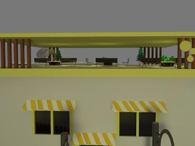 Cozy House Environment  Stylized Low Poly Scene Low-poly 3D model_9