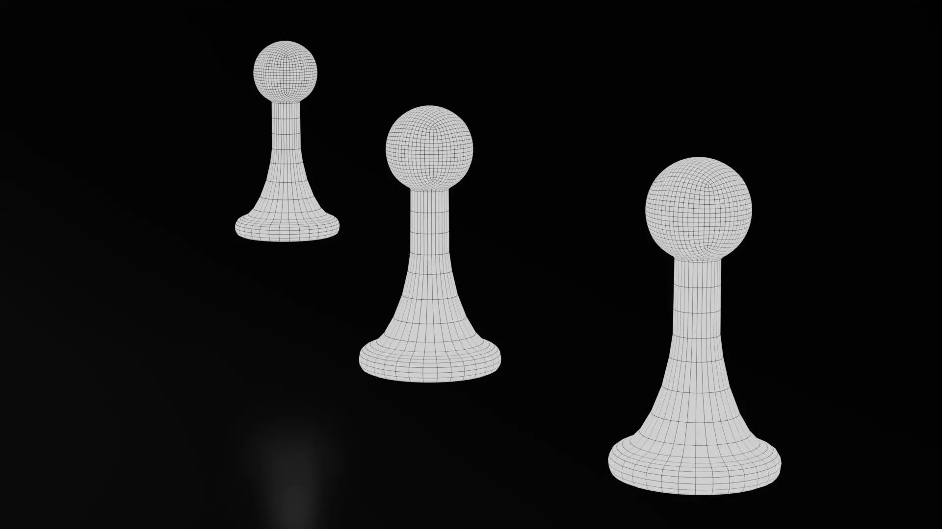 Ludo Board Game Low-poly 3D model_7