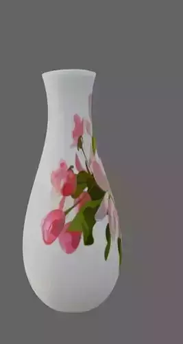 vase  flower  low-poly  Texture