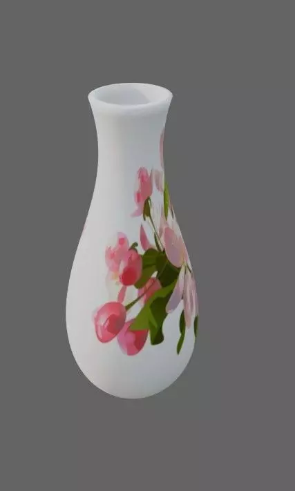 vase  flower  low-poly  Texture_1