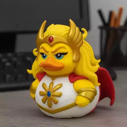 Rubber Duck - Shera model - 3d print 3D print model