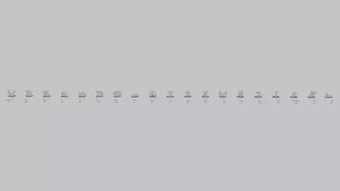 Emoji Statues Water Life Full Collection 3D print model